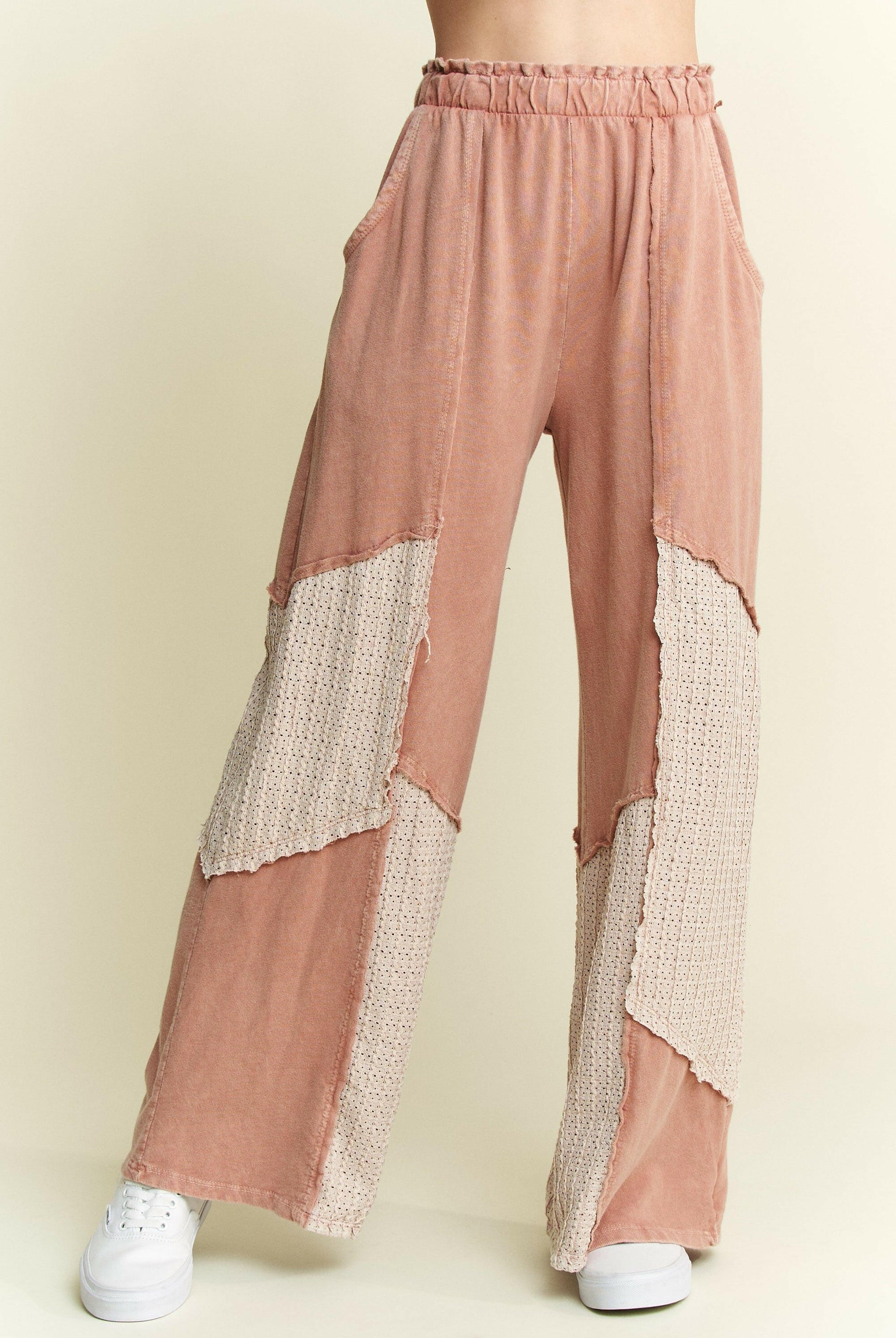 Boho Breeze Patchwork Pants-Pants-Krush Kandy, Women's Online Fashion Boutique Located in Phoenix, Arizona (Scottsdale Area)