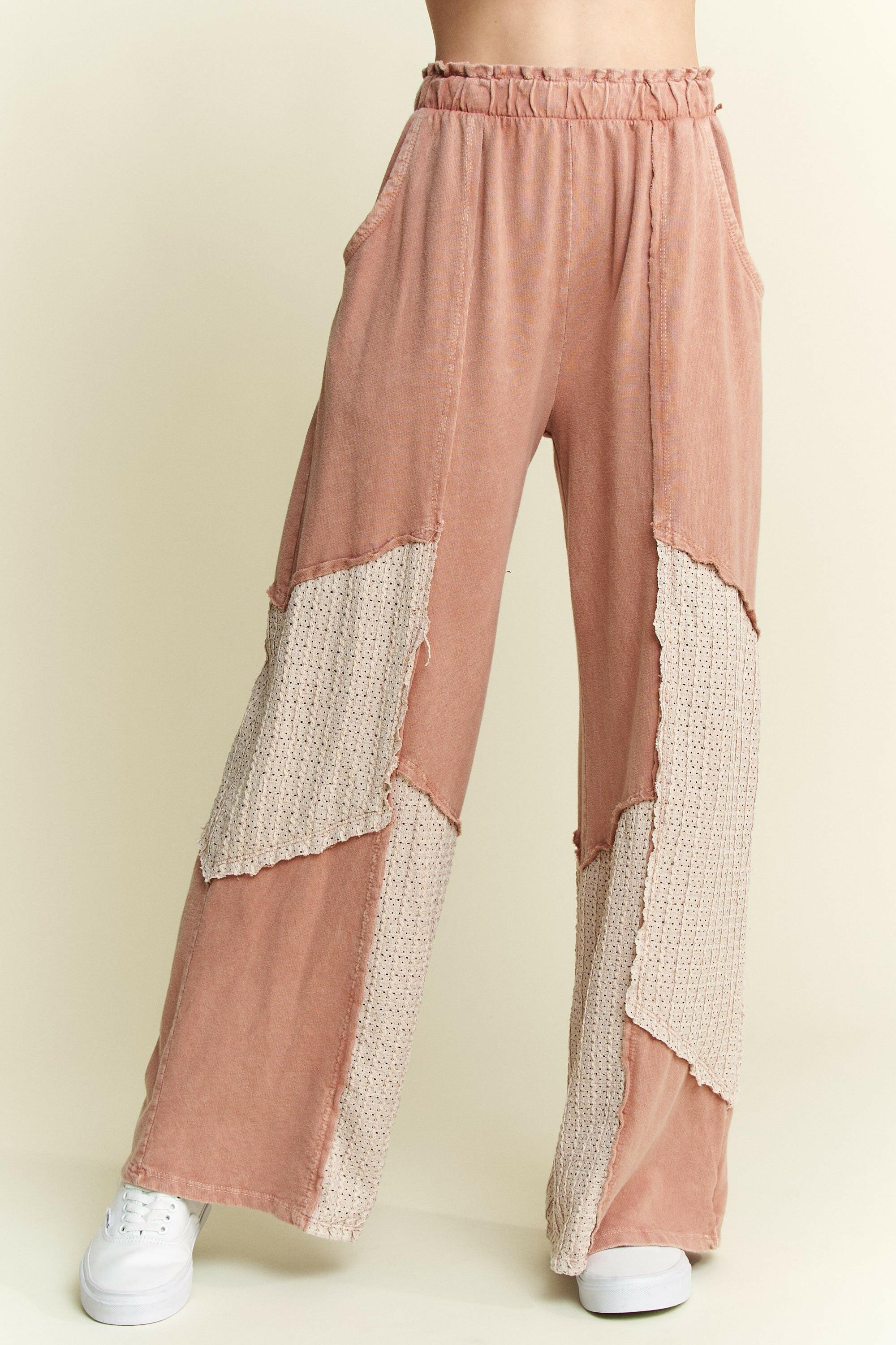 Boho Breeze Patchwork Pants-Pants-Krush Kandy, Women's Online Fashion Boutique Located in Phoenix, Arizona (Scottsdale Area)