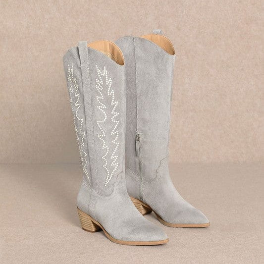 Taysha - Pearl Western Boot-Boots-Krush Kandy, Women's Online Fashion Boutique Located in Phoenix, Arizona (Scottsdale Area)