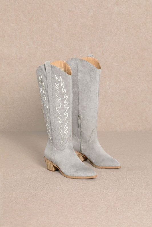 Taysha - Pearl Western Boot-Boots-Krush Kandy, Women's Online Fashion Boutique Located in Phoenix, Arizona (Scottsdale Area)