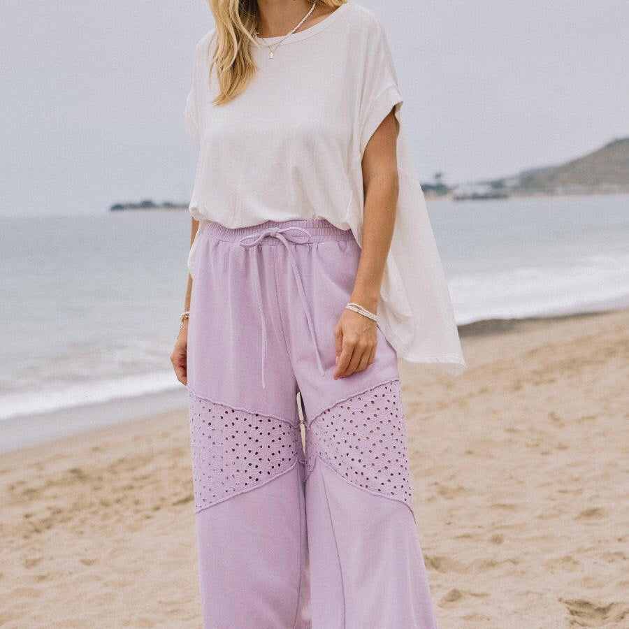 Acid Washed French Terry Pants-Bottoms-Krush Kandy, Women's Online Fashion Boutique Located in Phoenix, Arizona (Scottsdale Area)