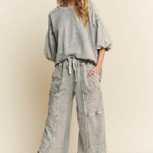 J.HER Wander Wide Leg Pants-Pants-Krush Kandy, Women's Online Fashion Boutique Located in Phoenix, Arizona (Scottsdale Area)