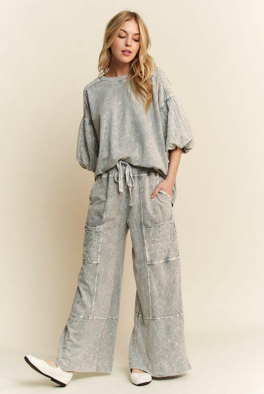 J.HER Wander Wide Leg Pants-Pants-Krush Kandy, Women's Online Fashion Boutique Located in Phoenix, Arizona (Scottsdale Area)