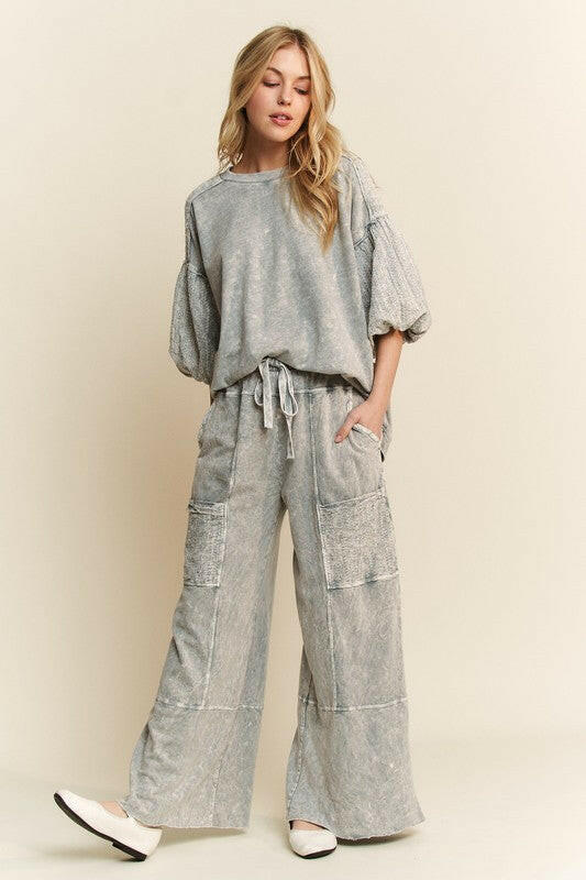 J.HER Wander Wide Leg Pants-Pants-Krush Kandy, Women's Online Fashion Boutique Located in Phoenix, Arizona (Scottsdale Area)