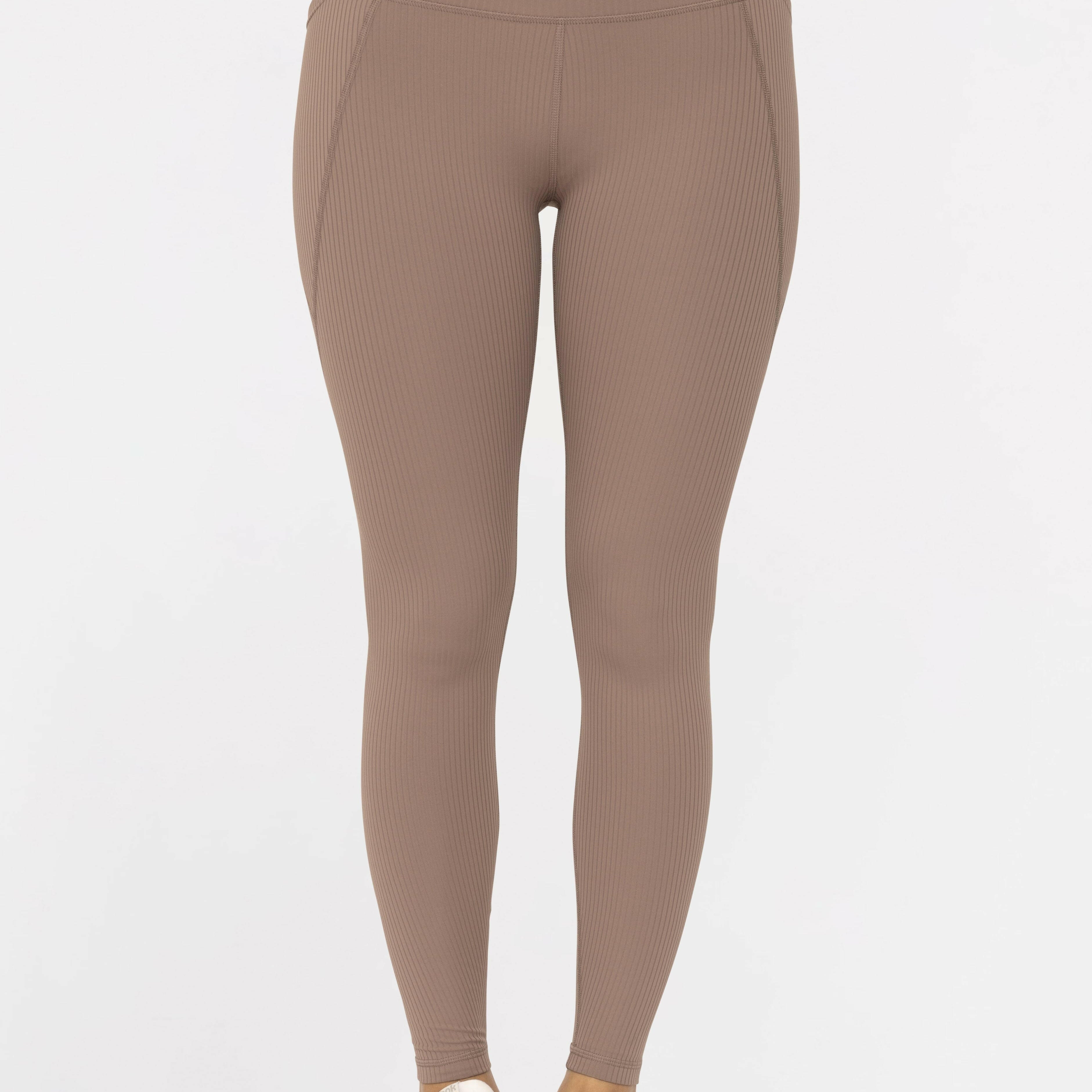 Soft Ribbed High Waisted Leggings-Leggings-Krush Kandy, Women's Online Fashion Boutique Located in Phoenix, Arizona (Scottsdale Area)