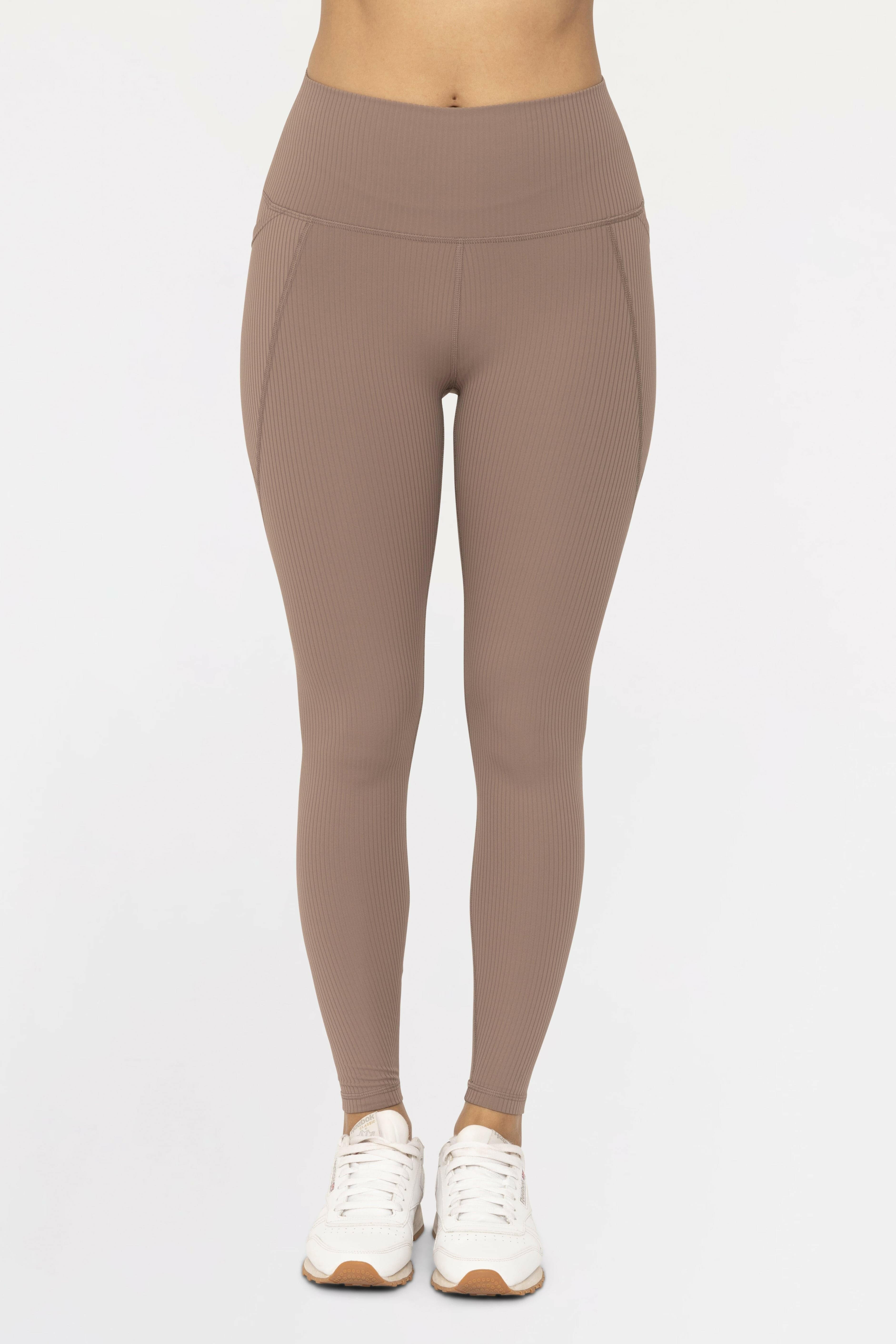Soft Ribbed High Waisted Leggings-Leggings-Krush Kandy, Women's Online Fashion Boutique Located in Phoenix, Arizona (Scottsdale Area)