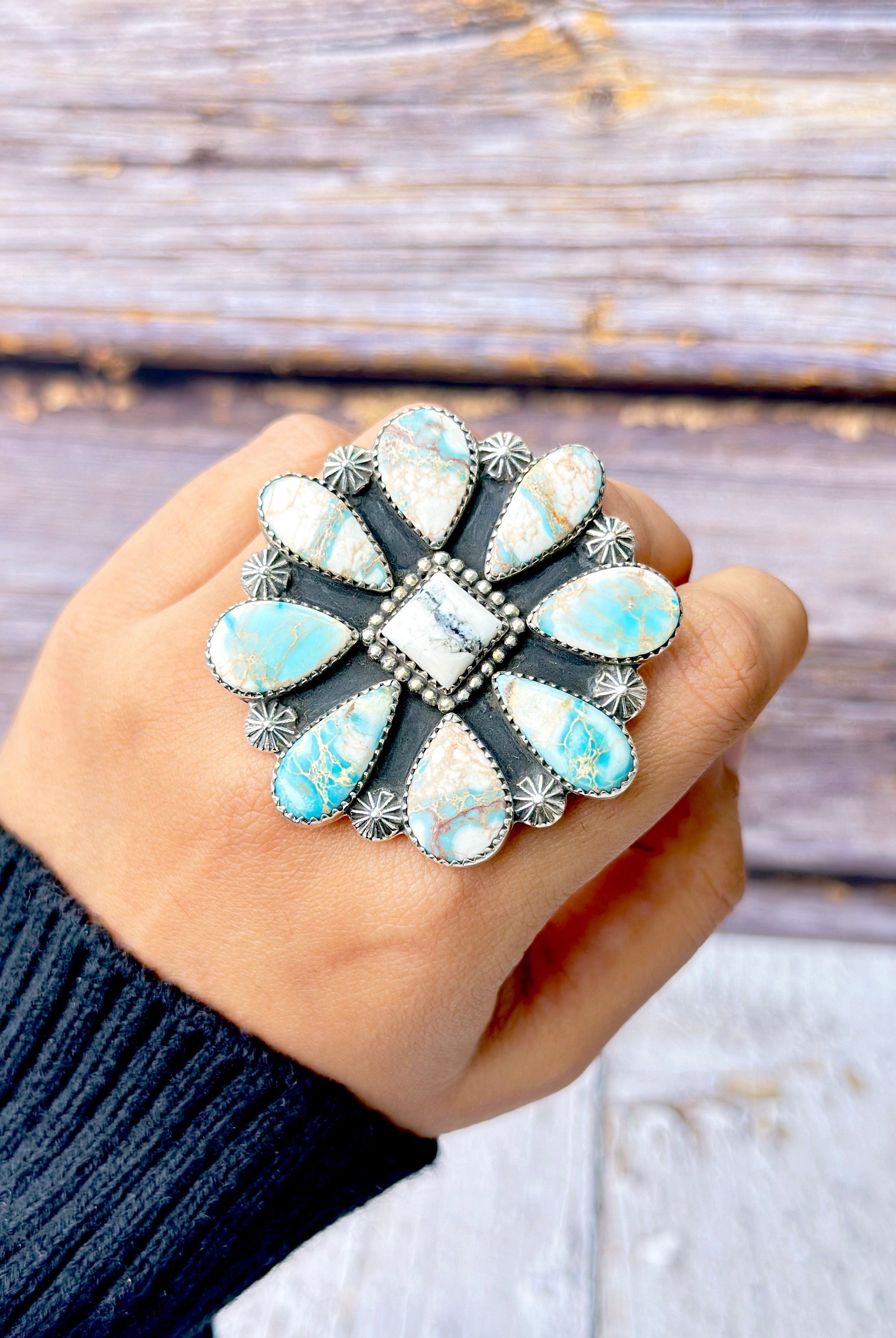 Stone In Bloom Ring-Ring Sizers-Krush Kandy, Women's Online Fashion Boutique Located in Phoenix, Arizona (Scottsdale Area)