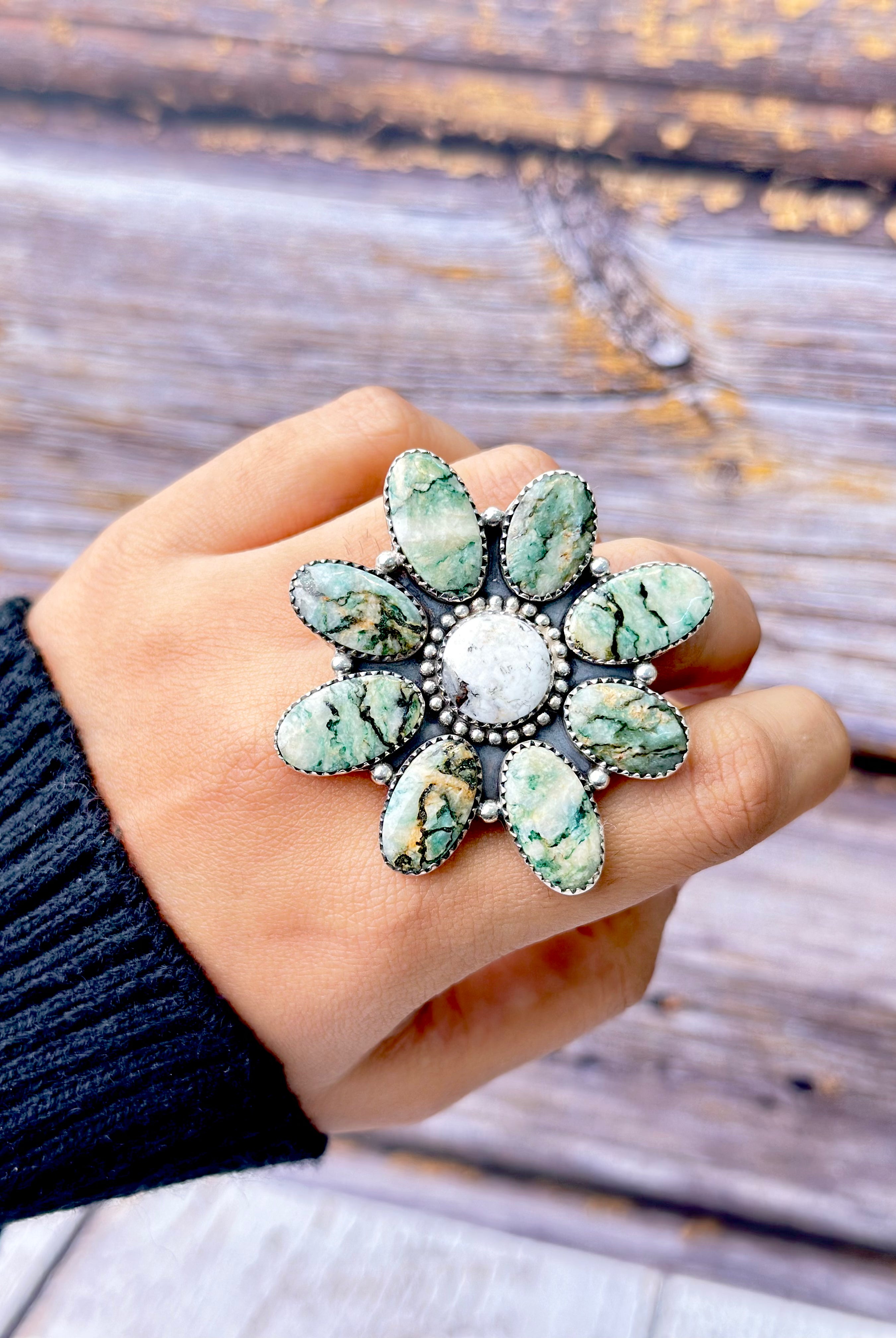 Stone In Bloom Ring-Ring Sizers-Krush Kandy, Women's Online Fashion Boutique Located in Phoenix, Arizona (Scottsdale Area)