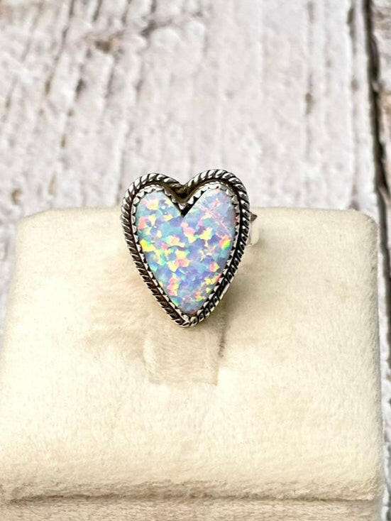 Long Heart Slab Ring Mini Version MADE TO ORDER-Ring Sizers-Krush Kandy, Women's Online Fashion Boutique Located in Phoenix, Arizona (Scottsdale Area)