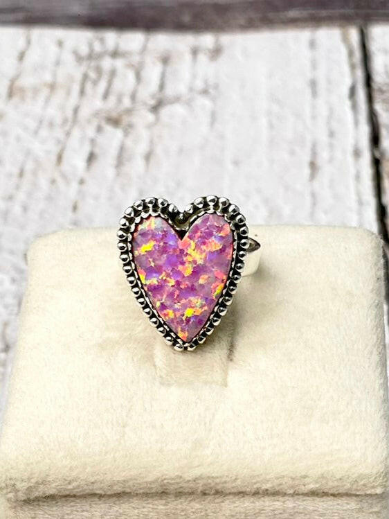 Long Heart Slab Ring Mini Version MADE TO ORDER-Ring Sizers-Krush Kandy, Women's Online Fashion Boutique Located in Phoenix, Arizona (Scottsdale Area)