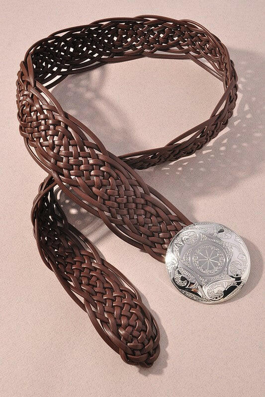 Western Braided Belt-Krush Kandy, Women's Online Fashion Boutique Located in Phoenix, Arizona (Scottsdale Area)