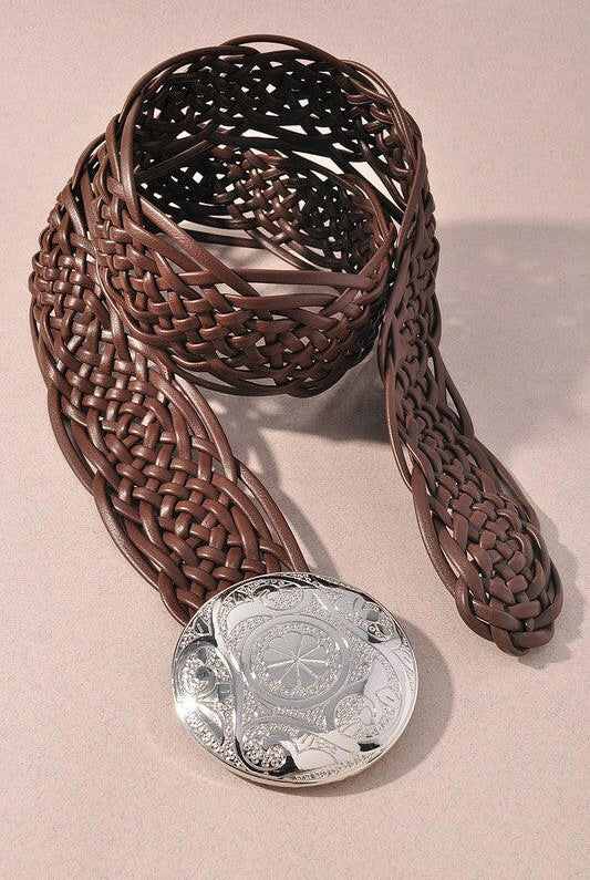 Western Braided Belt-Krush Kandy, Women's Online Fashion Boutique Located in Phoenix, Arizona (Scottsdale Area)