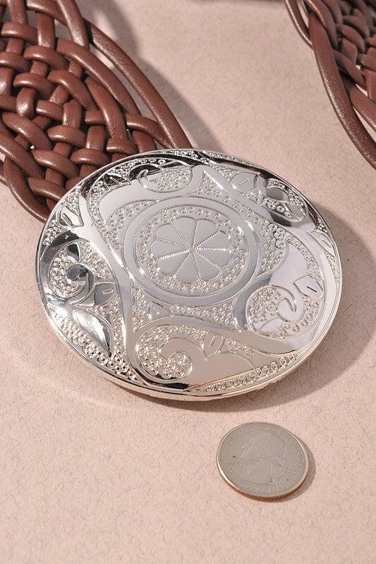 Western Braided Belt-Krush Kandy, Women's Online Fashion Boutique Located in Phoenix, Arizona (Scottsdale Area)