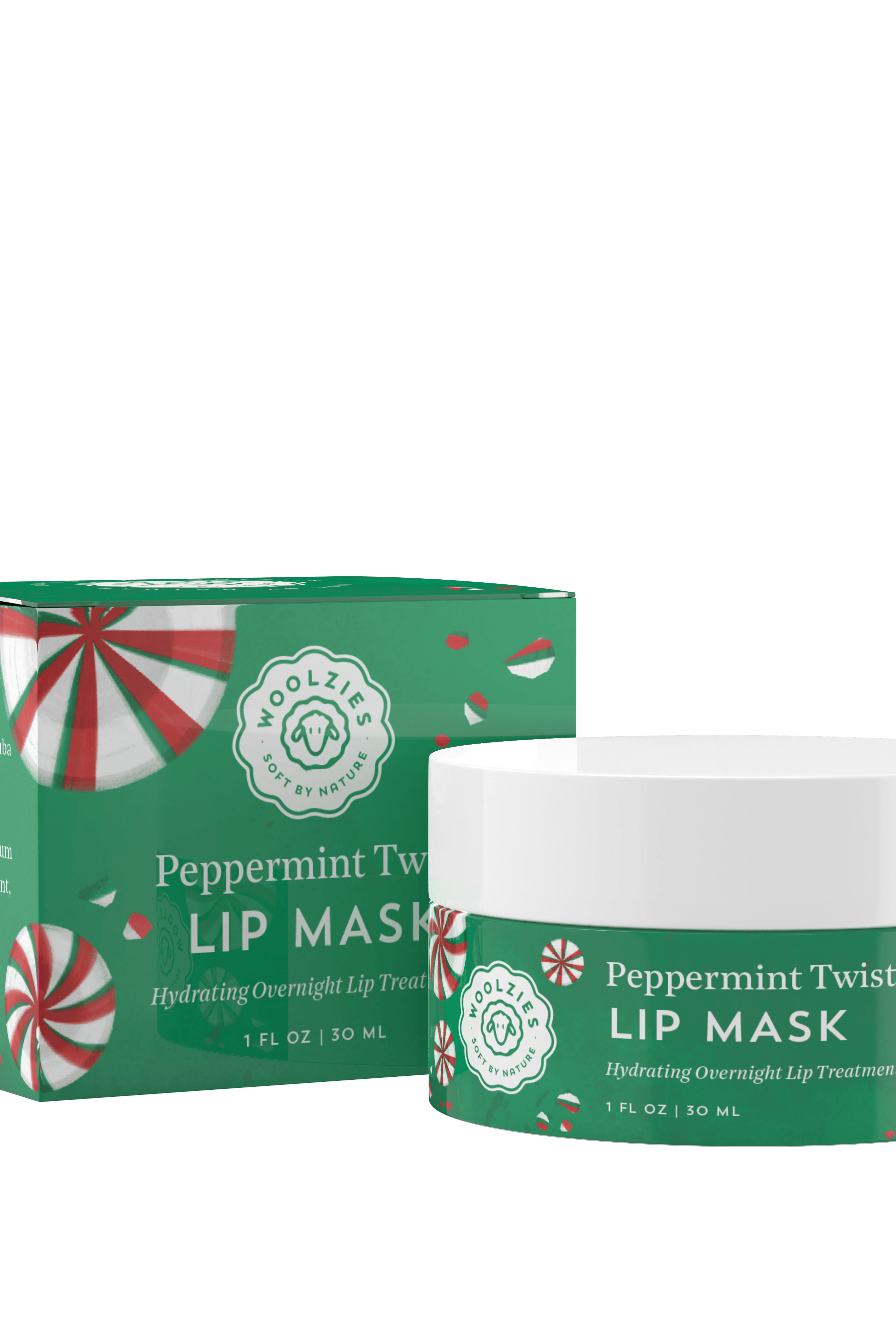 Peppermint Twist Lip Mask 1oz.-Accessories-Krush Kandy, Women's Online Fashion Boutique Located in Phoenix, Arizona (Scottsdale Area)