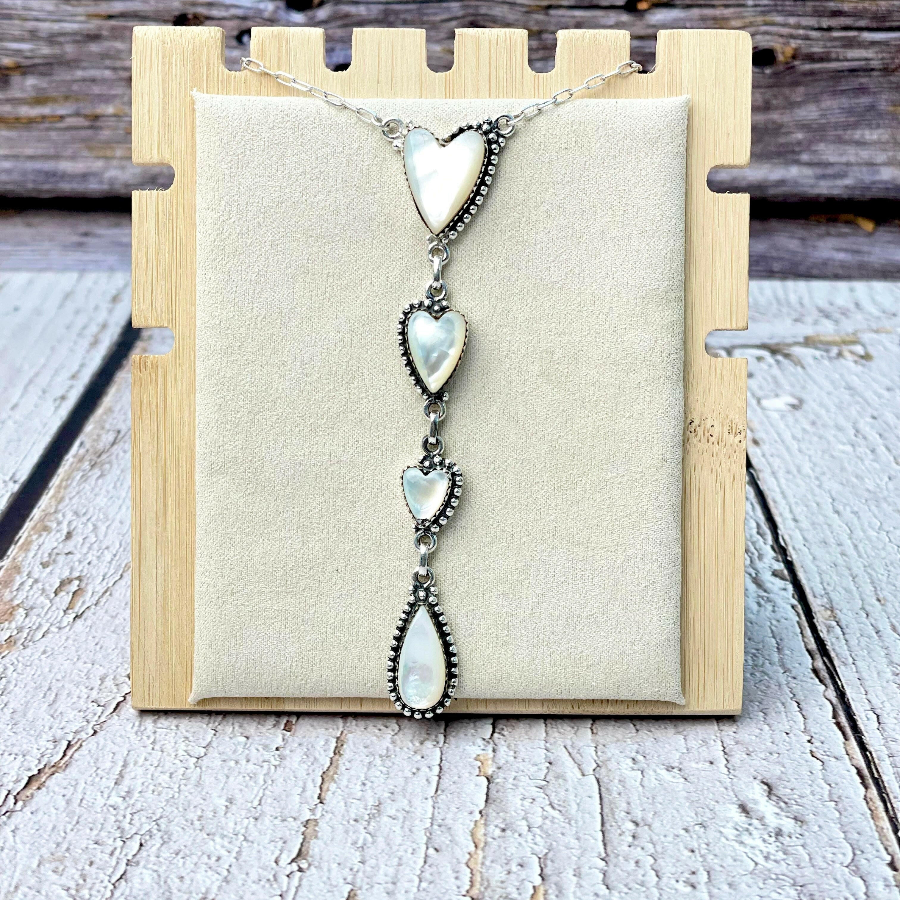 Be My Lover Heart Drop Necklace-Necklaces-Krush Kandy, Women's Online Fashion Boutique Located in Phoenix, Arizona (Scottsdale Area)