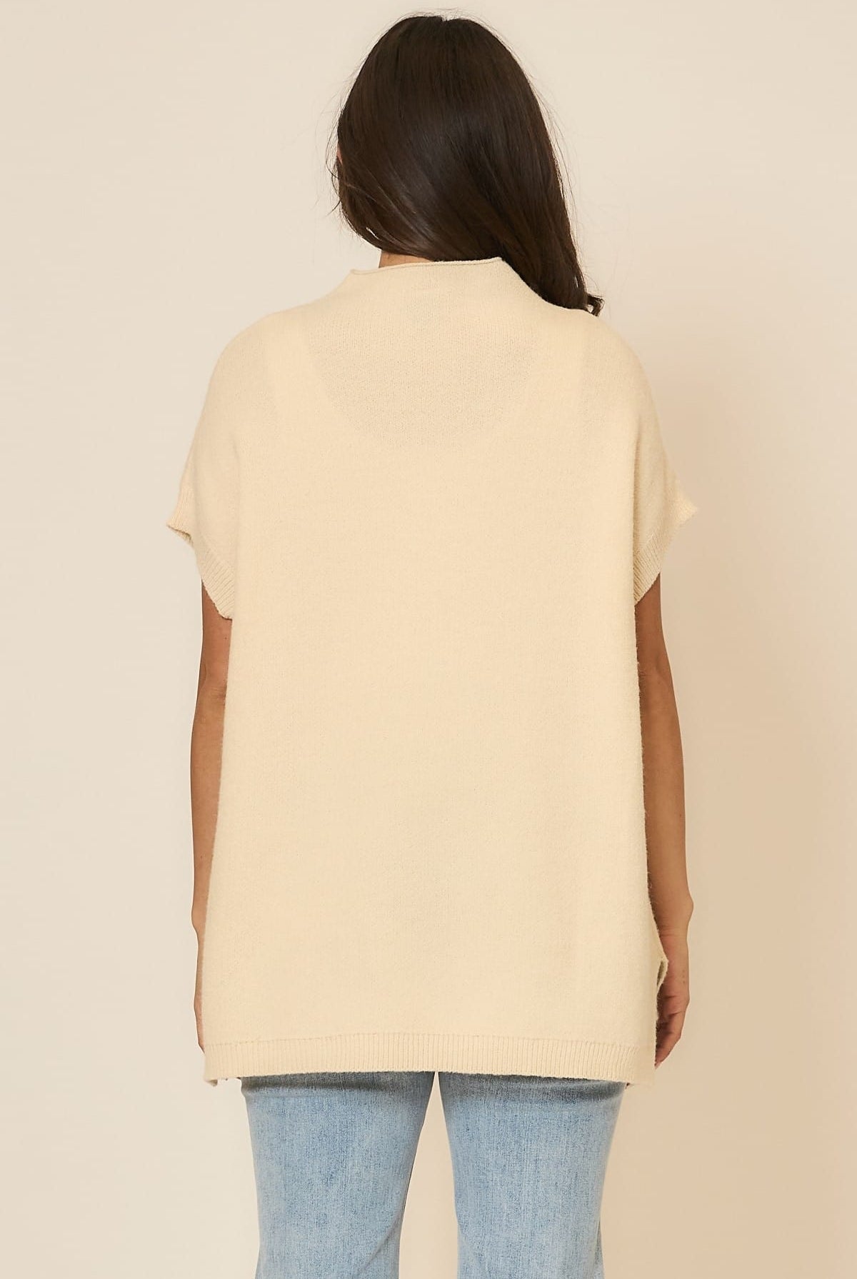 Sleeveless Knit Sweater Vest-Sweaters-Krush Kandy, Women's Online Fashion Boutique Located in Phoenix, Arizona (Scottsdale Area)