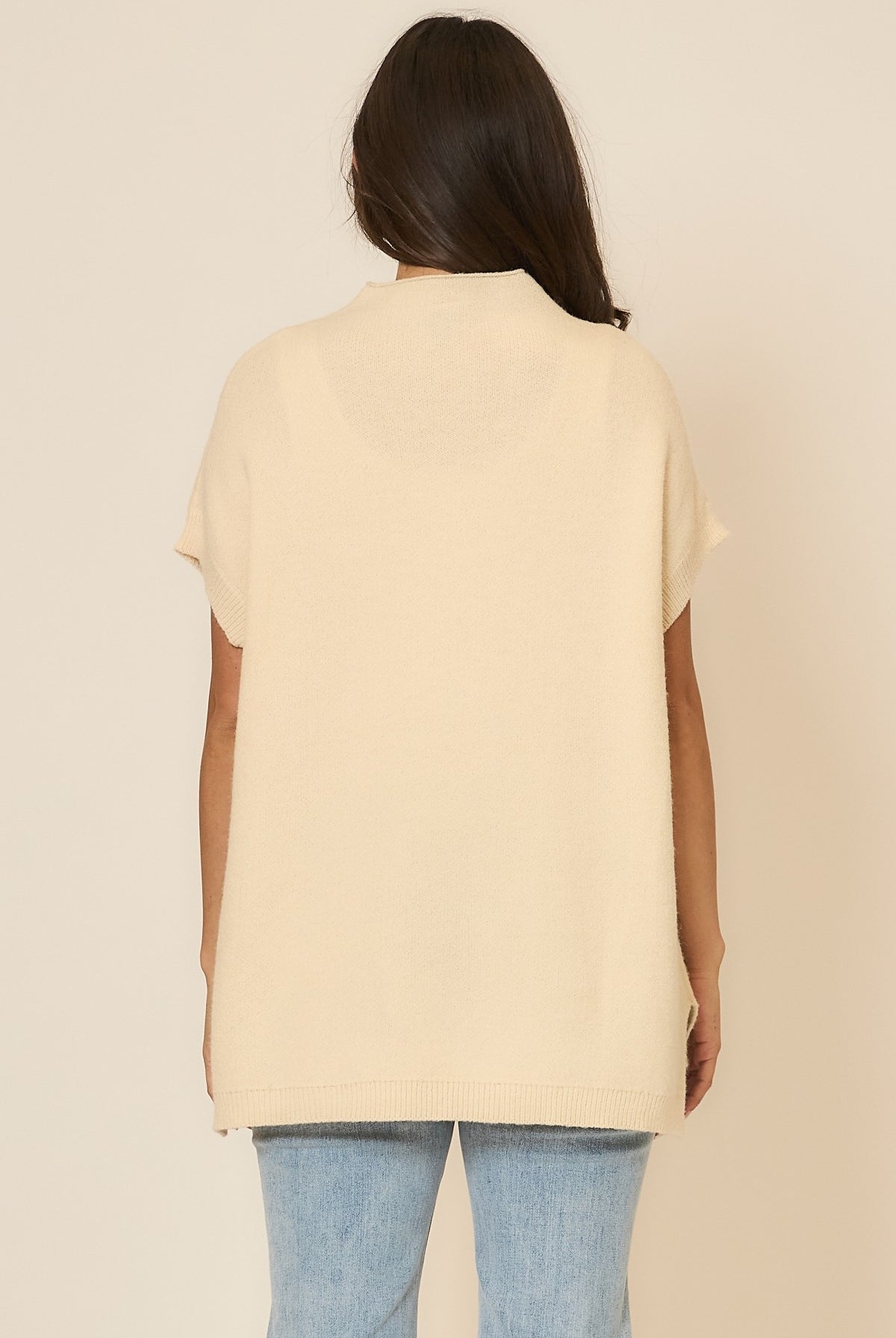 Sleeveless Knit Sweater Vest-Sweaters-Krush Kandy, Women's Online Fashion Boutique Located in Phoenix, Arizona (Scottsdale Area)