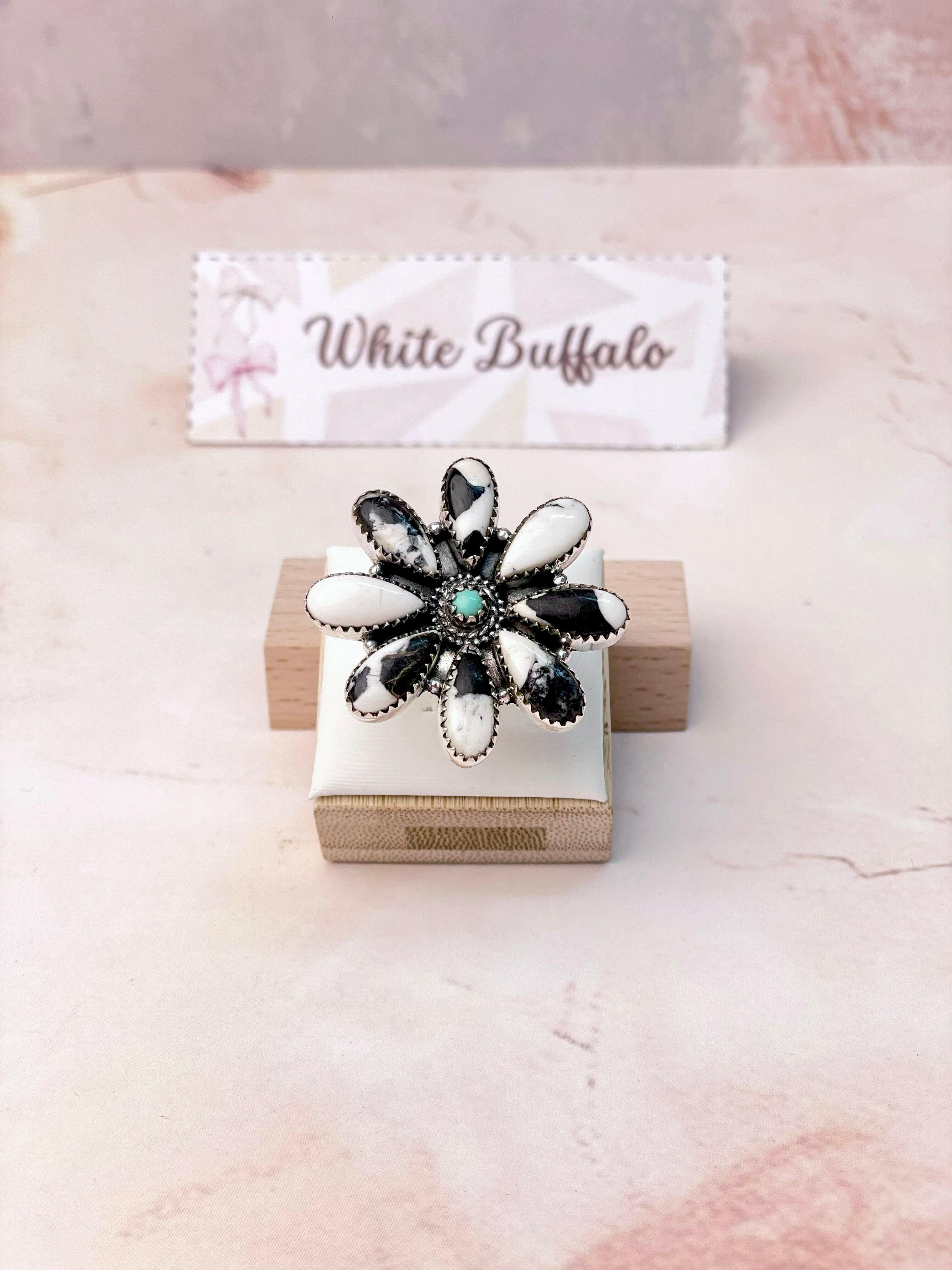 Wild Dreams Blooming Daisy Rings MADE TO ORDER-Rings-Krush Kandy, Women's Online Fashion Boutique Located in Phoenix, Arizona (Scottsdale Area)