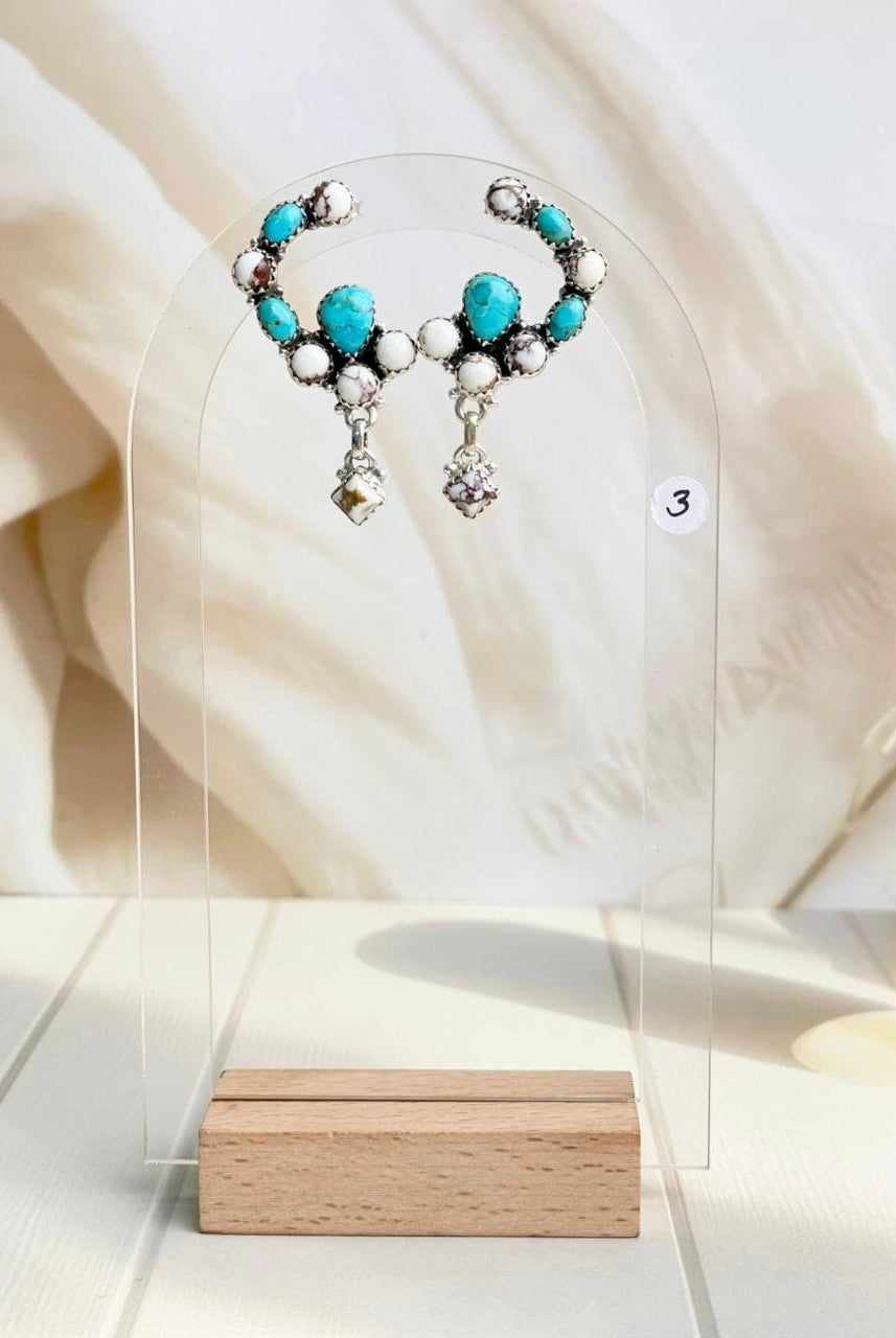Open Curve Drop Dangle Earrings-Earrings-Krush Kandy, Women's Online Fashion Boutique Located in Phoenix, Arizona (Scottsdale Area)