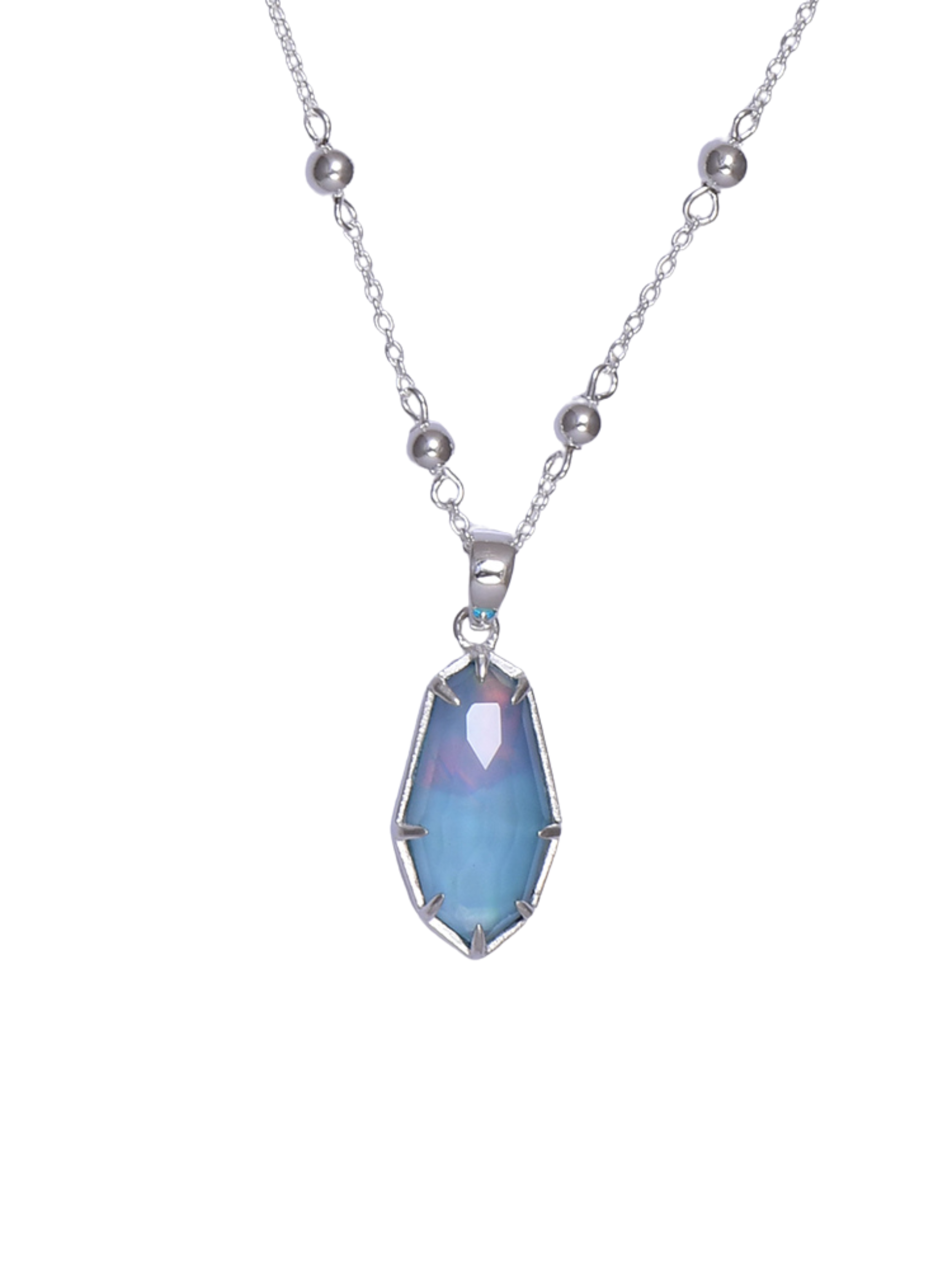 Elegant Stone Slab Necklace-Necklaces-Krush Kandy, Women's Online Fashion Boutique Located in Phoenix, Arizona (Scottsdale Area)