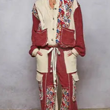 POL Floral Patchwork Thermal Jacket-Jacket-Krush Kandy, Women's Online Fashion Boutique Located in Phoenix, Arizona (Scottsdale Area)