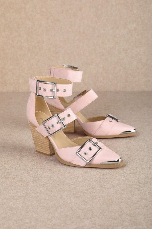 Hendrix Strappy Buckle Sandal-Sandals-Krush Kandy, Women's Online Fashion Boutique Located in Phoenix, Arizona (Scottsdale Area)