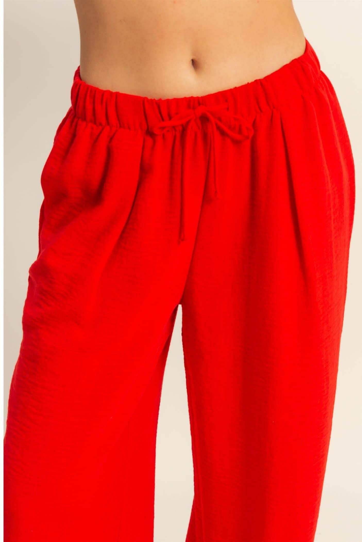 Stay Cute Wide Leg Pants-Sweatpants-Krush Kandy, Women's Online Fashion Boutique Located in Phoenix, Arizona (Scottsdale Area)
