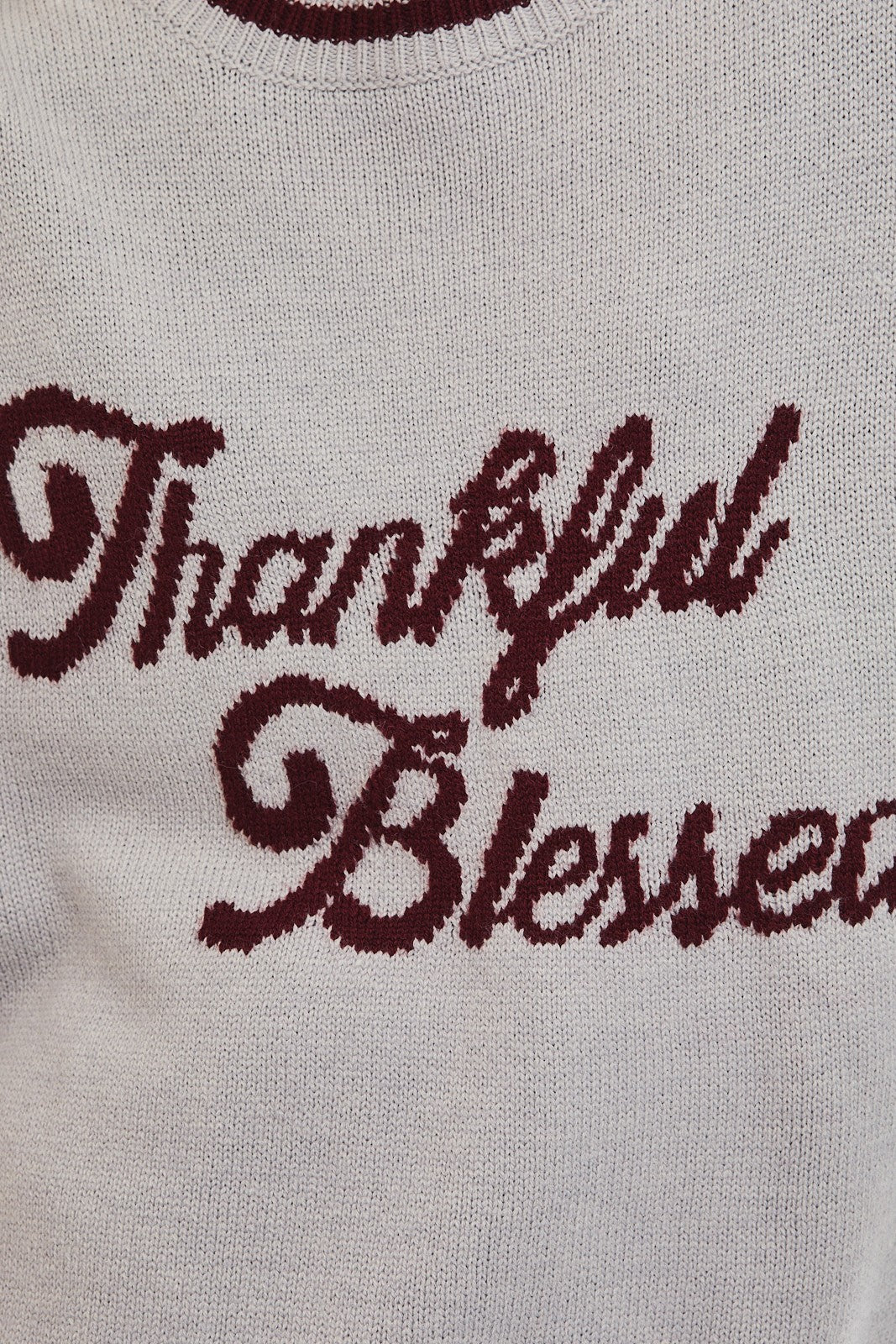 Thankful Blessed Knit Sweater-Sweater-Krush Kandy, Women's Online Fashion Boutique Located in Phoenix, Arizona (Scottsdale Area)