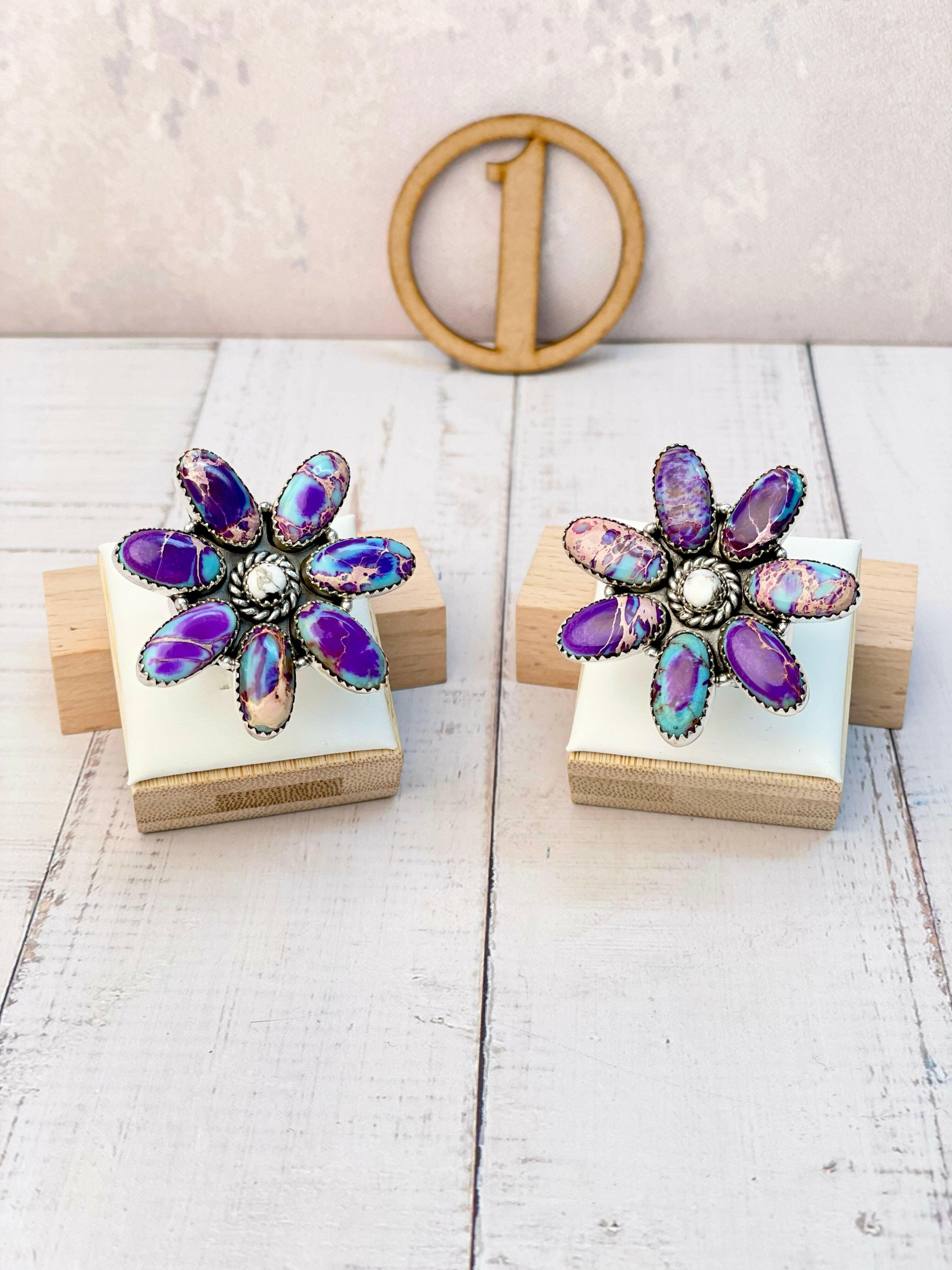 Desert Heat Blossom Jasper Rings-Ring Sizers-Krush Kandy, Women's Online Fashion Boutique Located in Phoenix, Arizona (Scottsdale Area)