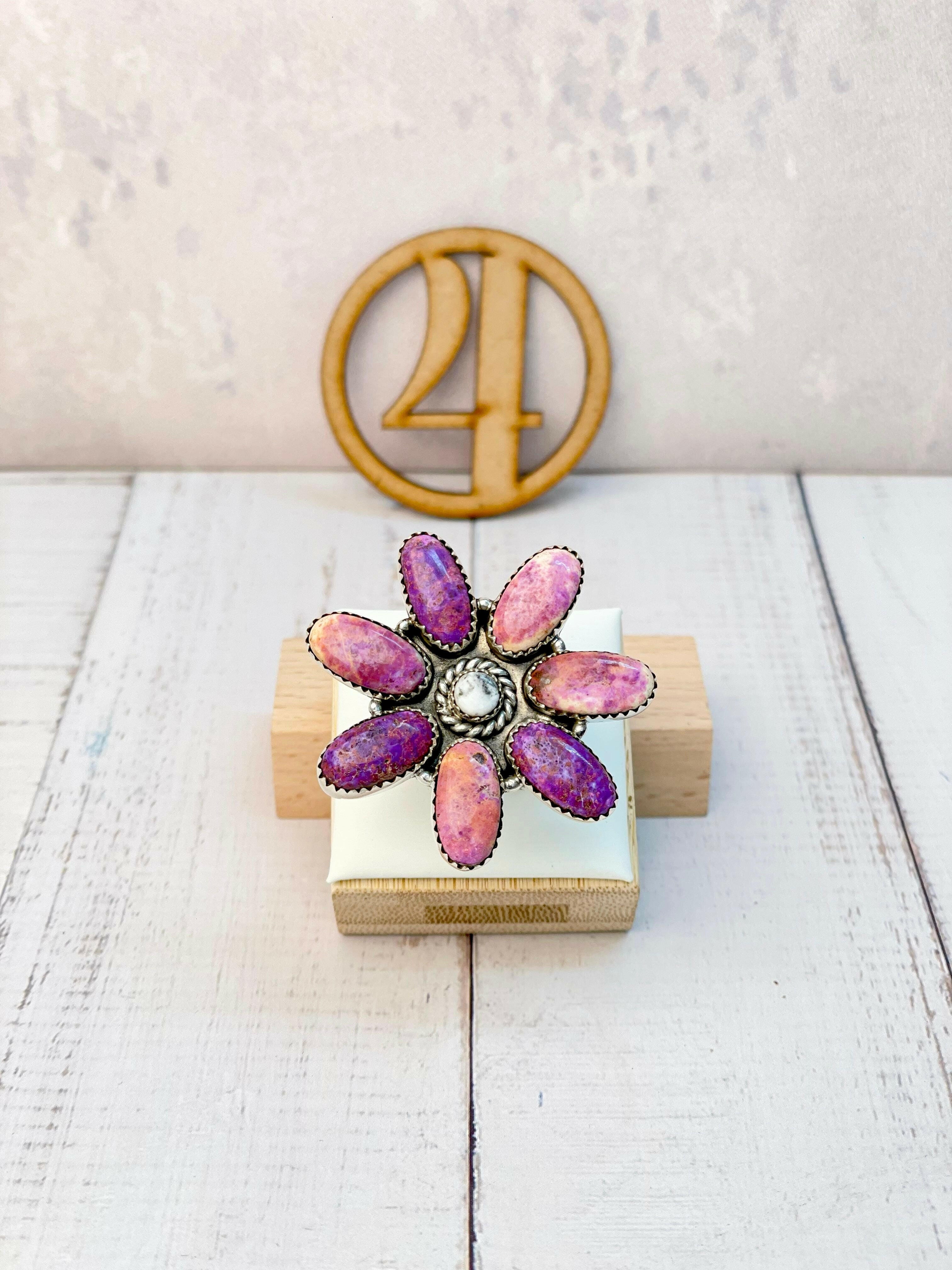 Desert Heat Blossom Jasper Rings-Ring Sizers-Krush Kandy, Women's Online Fashion Boutique Located in Phoenix, Arizona (Scottsdale Area)