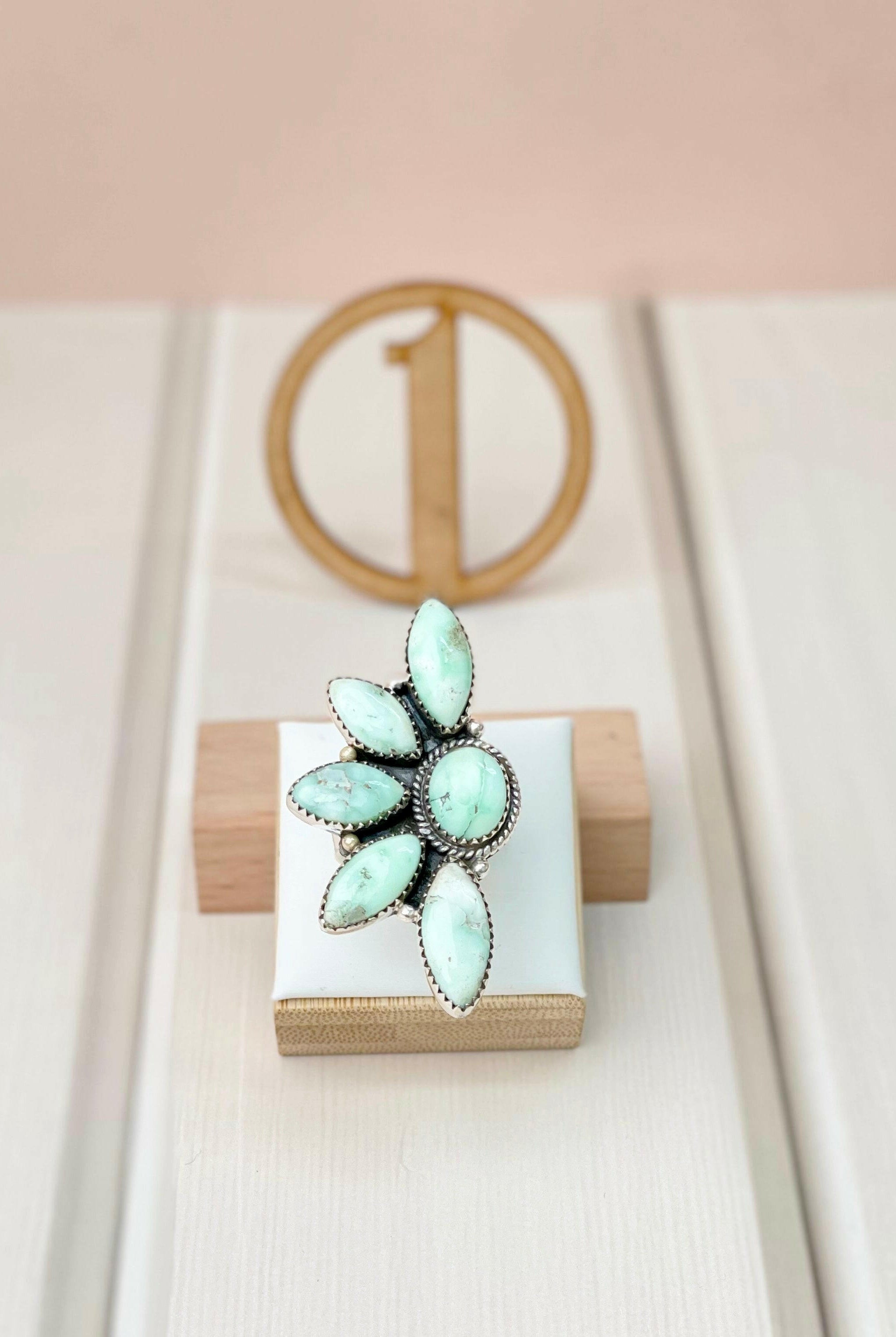 Paloma Half Cluster Rings-Rings-Krush Kandy, Women's Online Fashion Boutique Located in Phoenix, Arizona (Scottsdale Area)