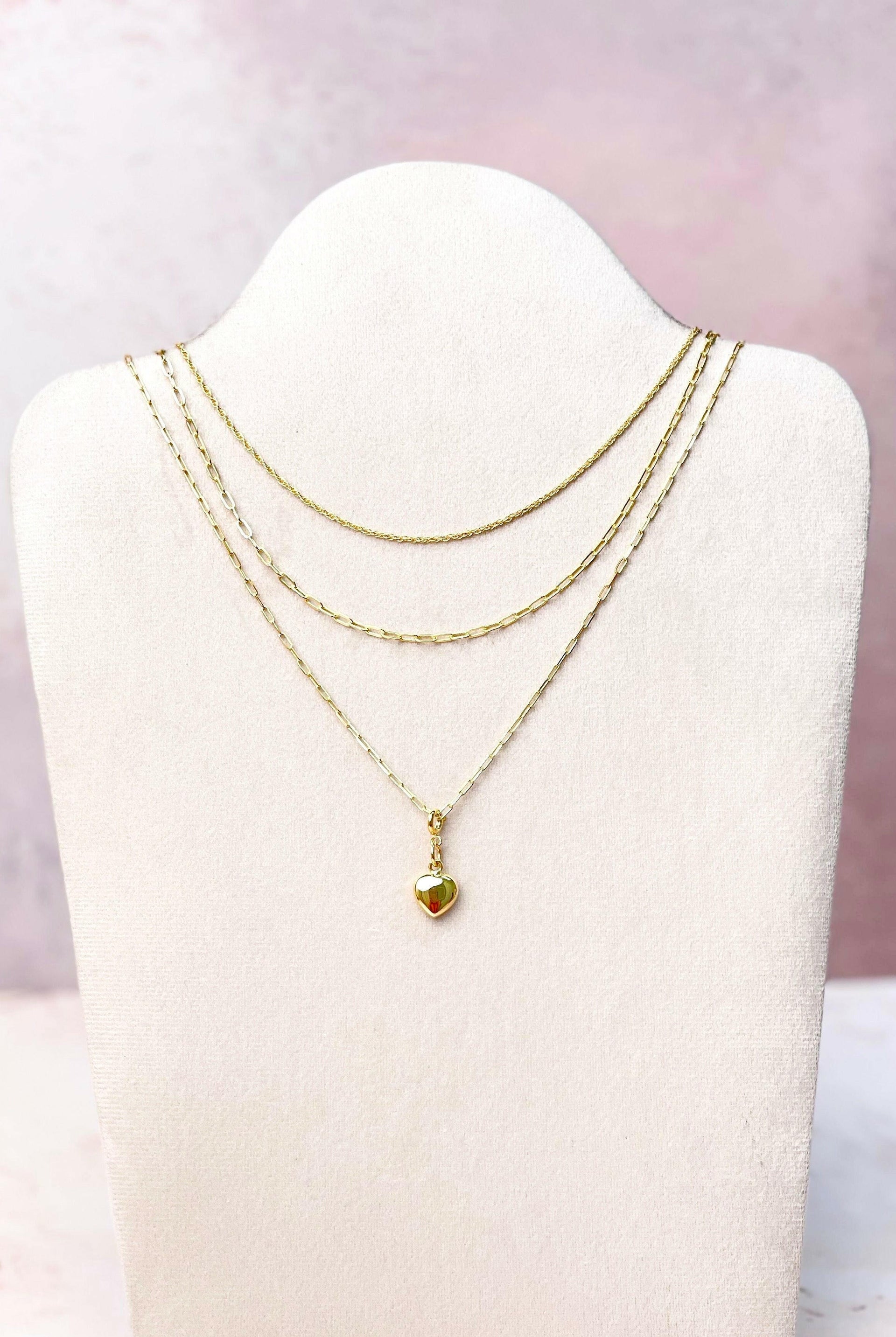 Krush Exclusive Gold Heart Charm-Bracelets-Krush Kandy, Women's Online Fashion Boutique Located in Phoenix, Arizona (Scottsdale Area)