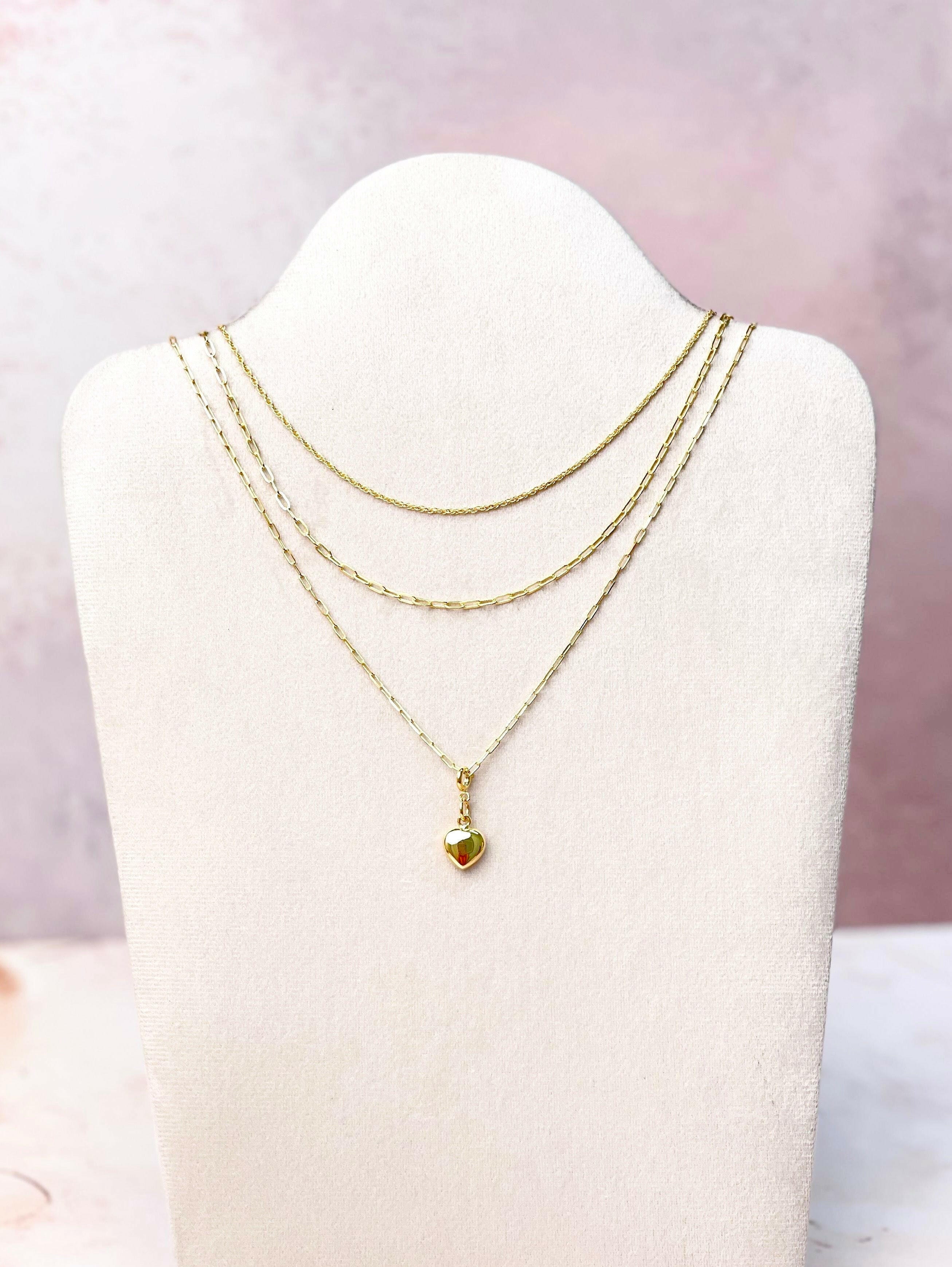 Krush Exclusive Gold Heart Charm-Bracelets-Krush Kandy, Women's Online Fashion Boutique Located in Phoenix, Arizona (Scottsdale Area)