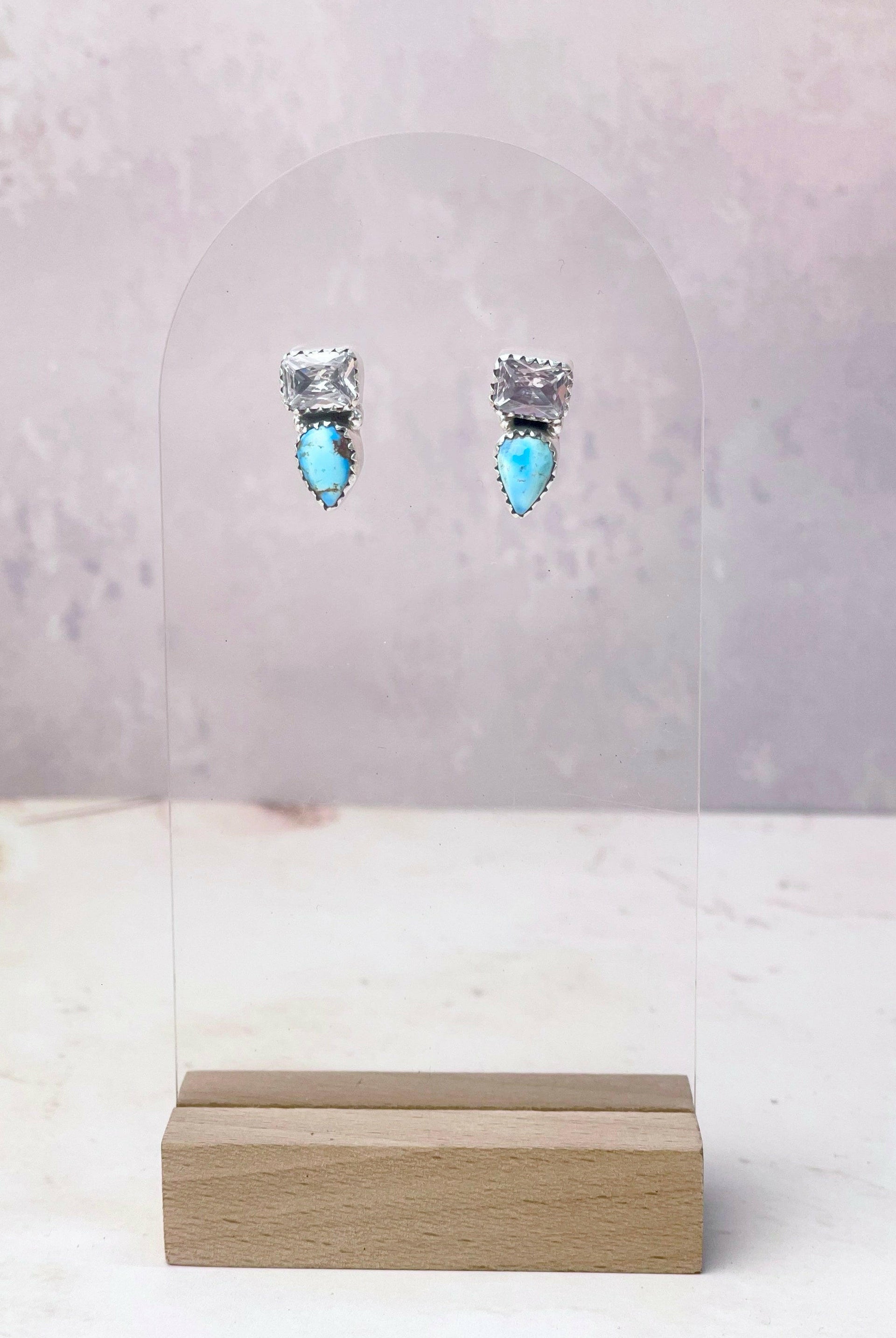 Golden Hill Dainty CZ Studs-Earrings-Krush Kandy, Women's Online Fashion Boutique Located in Phoenix, Arizona (Scottsdale Area)