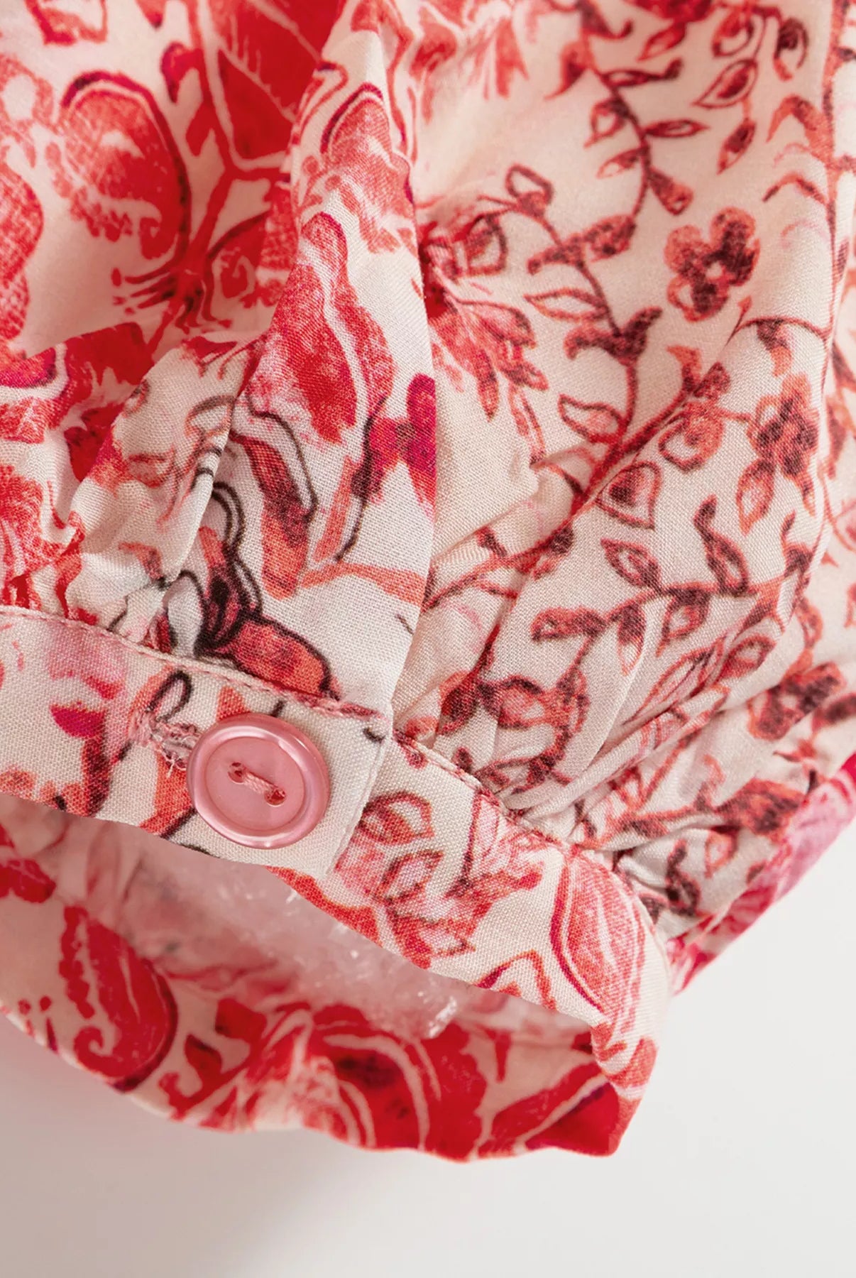 loral Print Tassel Tie Long Sleeve Flowy Mini Dress-Dresses-Krush Kandy, Women's Online Fashion Boutique Located in Phoenix, Arizona (Scottsdale Area)