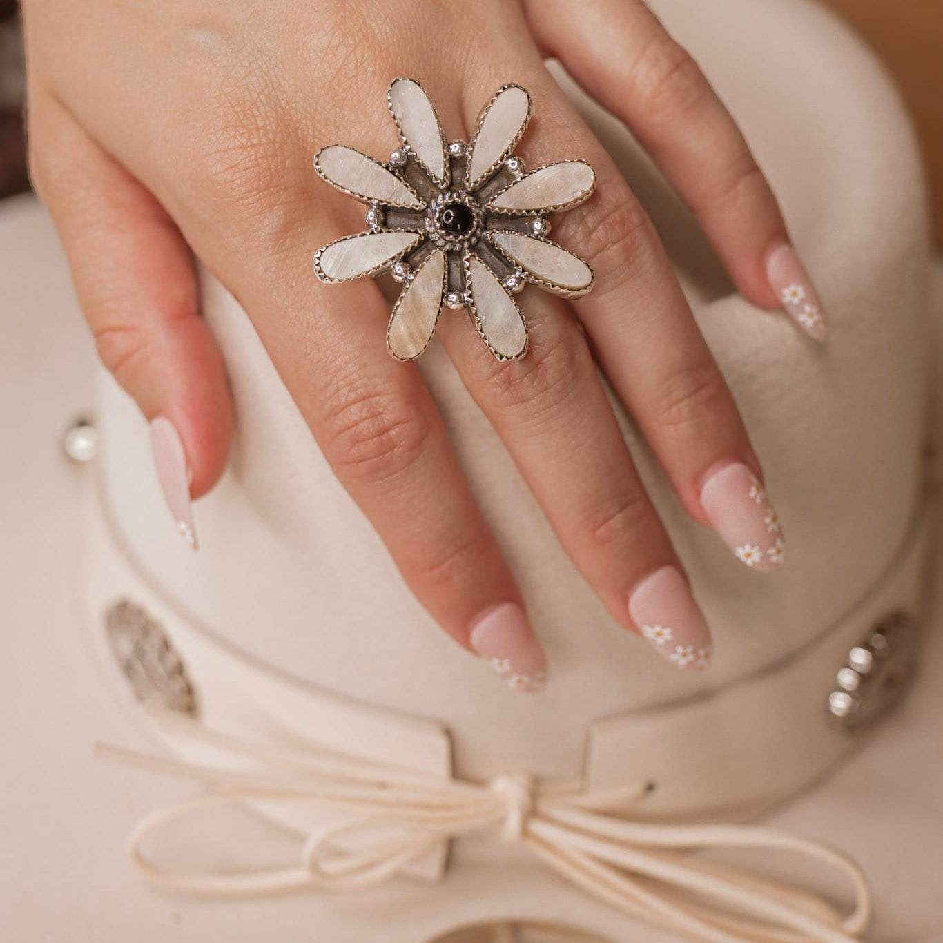 Wild Flower Stone Rings-Rings-Krush Kandy, Women's Online Fashion Boutique Located in Phoenix, Arizona (Scottsdale Area)