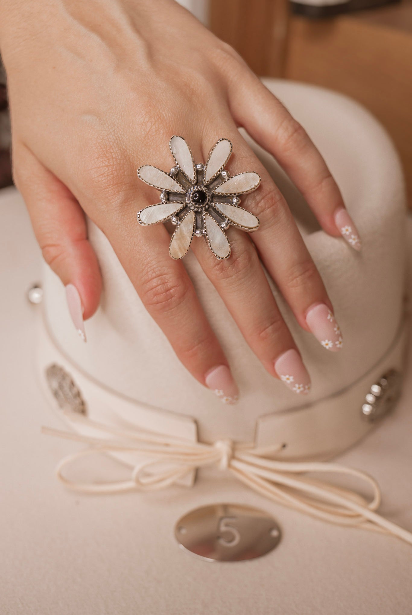 Wild Flower Stone Rings-Rings-Krush Kandy, Women's Online Fashion Boutique Located in Phoenix, Arizona (Scottsdale Area)