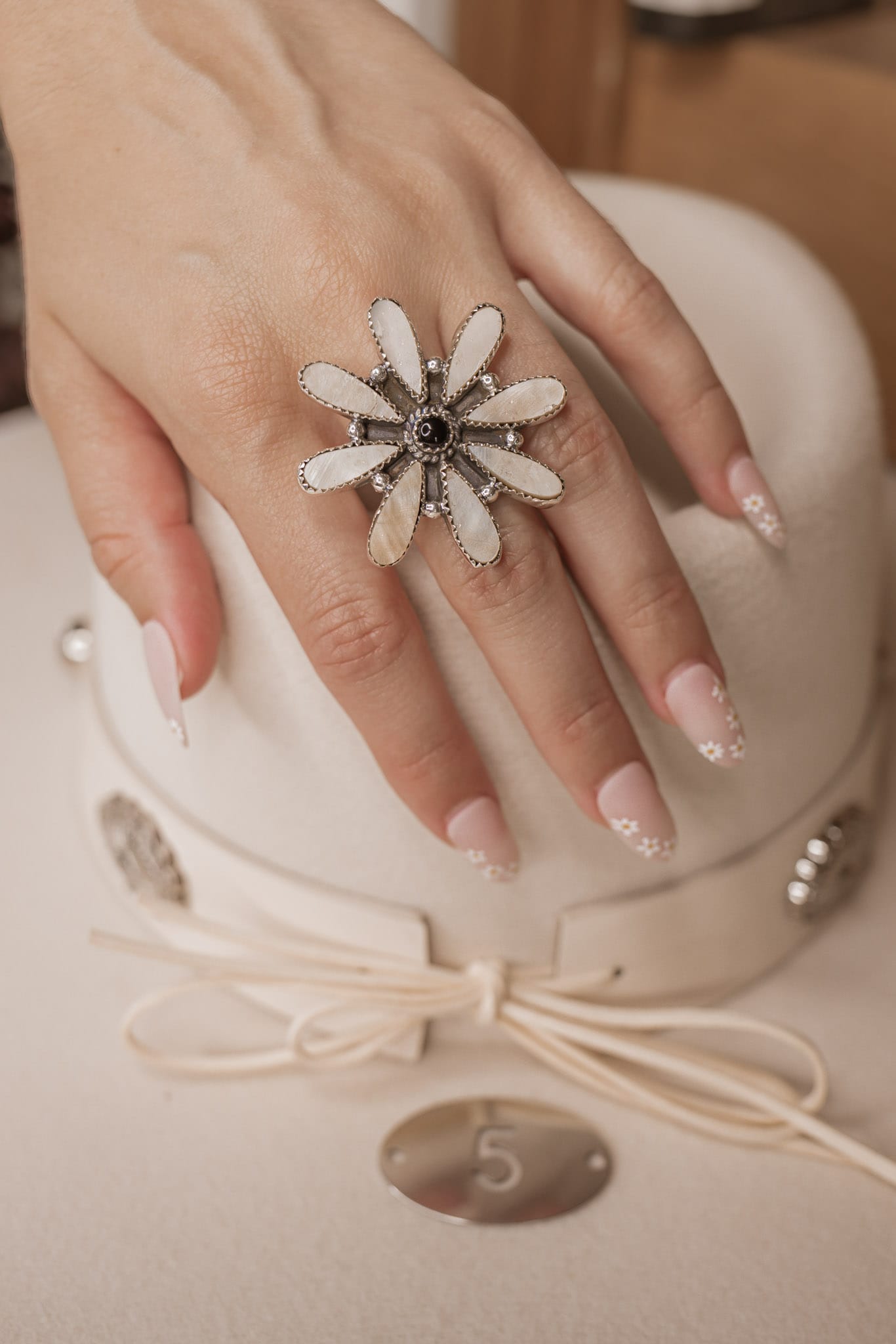 Wild Flower Stone Rings-Rings-Krush Kandy, Women's Online Fashion Boutique Located in Phoenix, Arizona (Scottsdale Area)