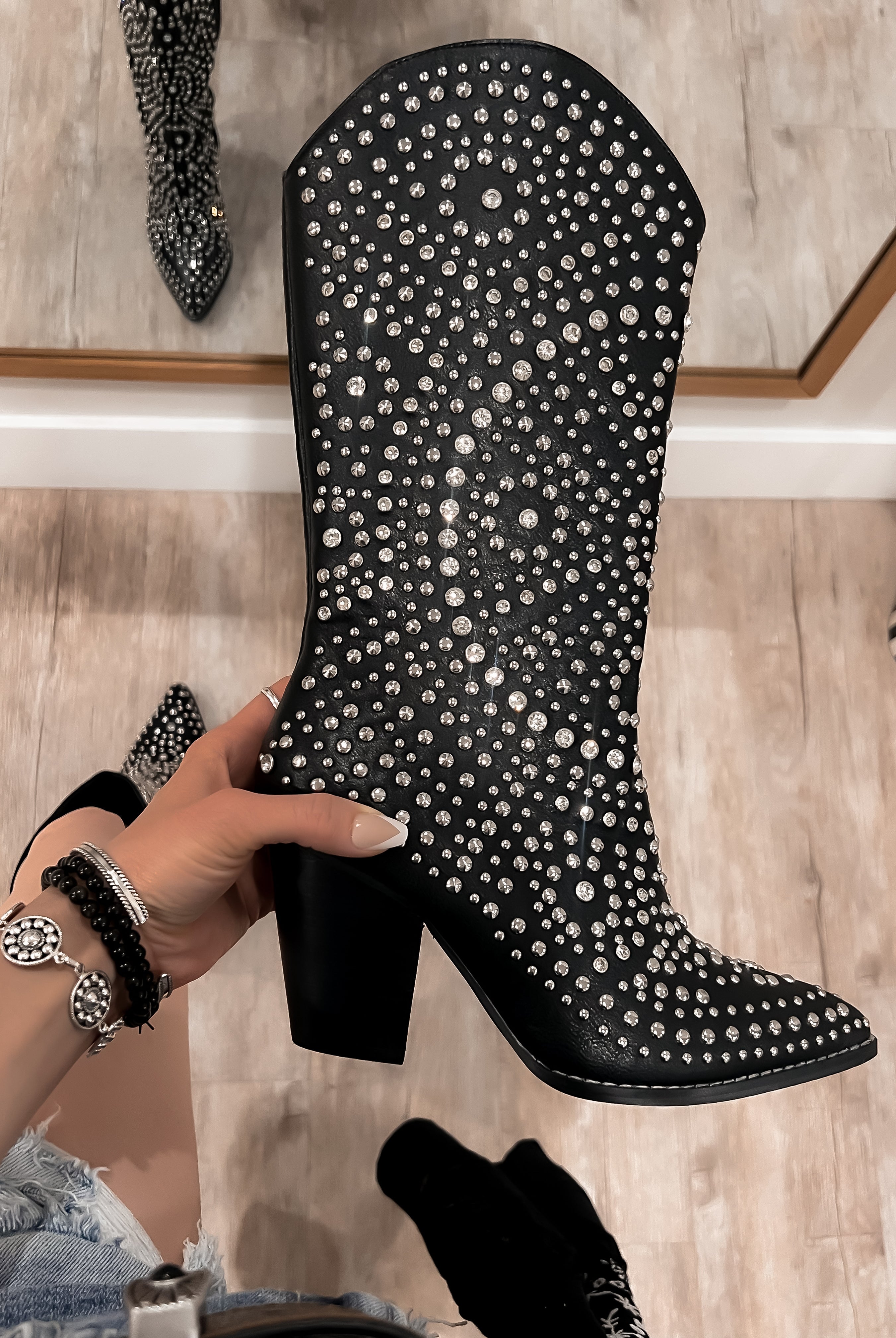 Corky's Rhinestone Western Cowgirl Boots-Boots-Krush Kandy, Women's Online Fashion Boutique Located in Phoenix, Arizona (Scottsdale Area)