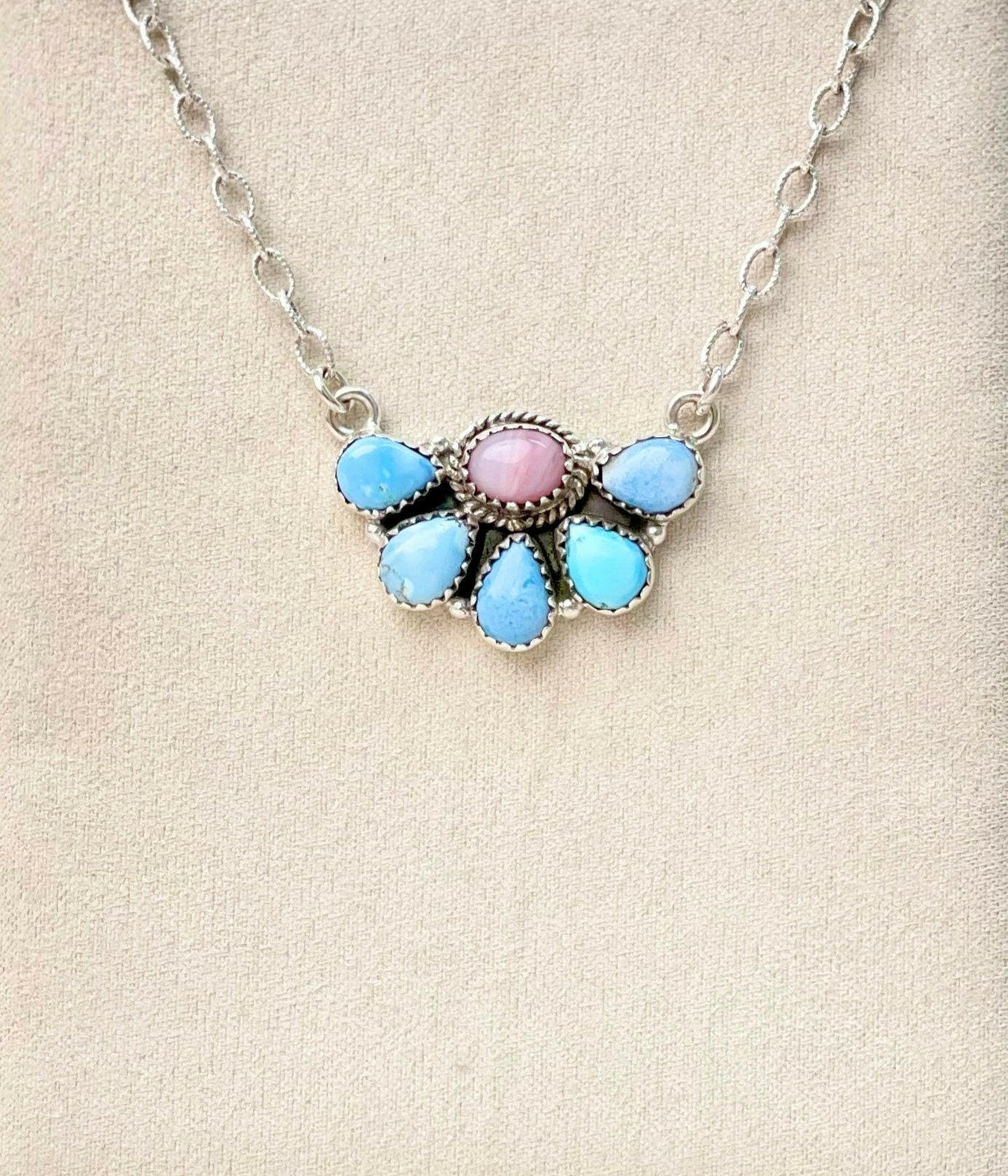 Wild West Golden Hill Half Daisy Necklace-Necklaces-Krush Kandy, Women's Online Fashion Boutique Located in Phoenix, Arizona (Scottsdale Area)