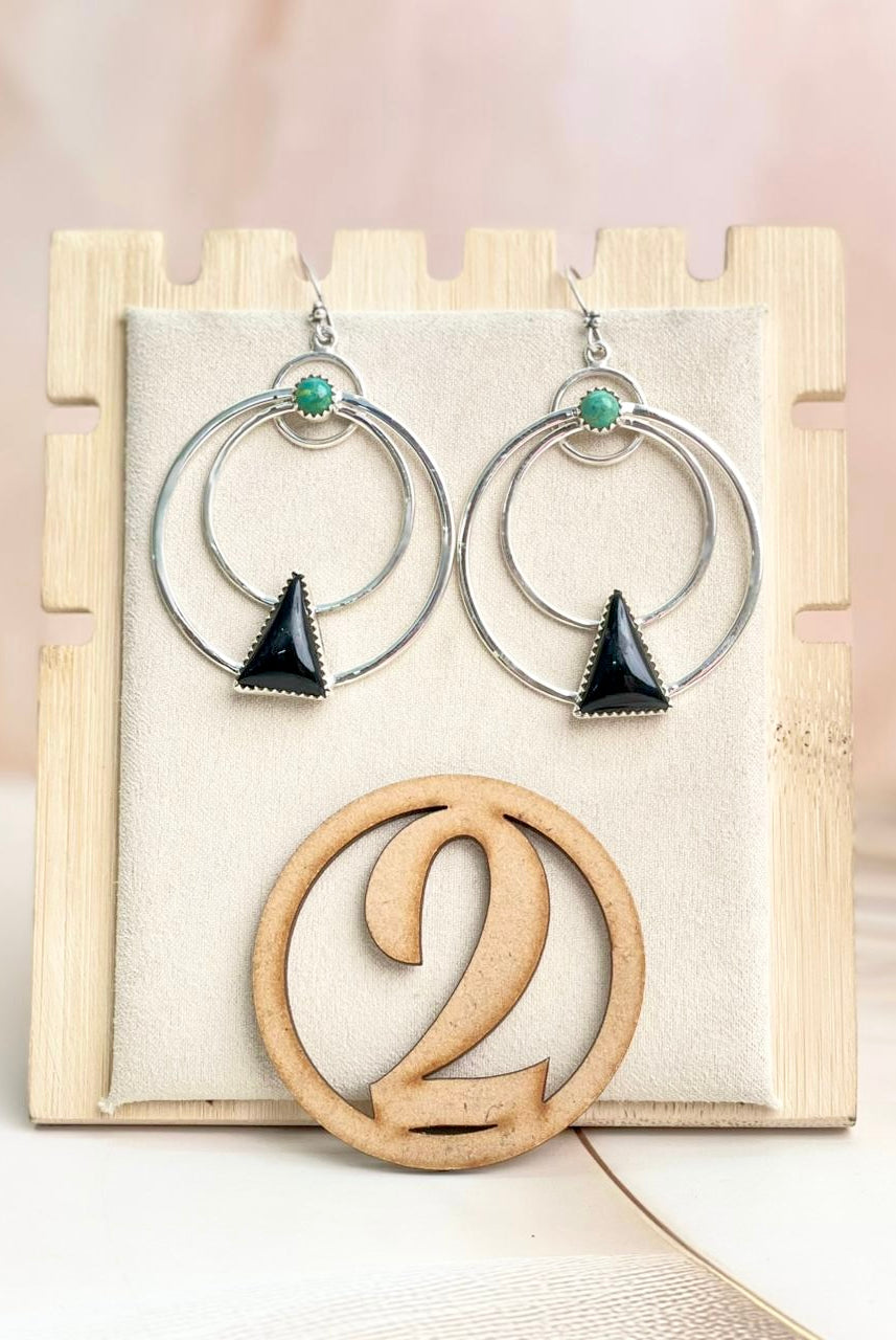 Triad Hoop Earrings sno 39-Earrings-Krush Kandy, Women's Online Fashion Boutique Located in Phoenix, Arizona (Scottsdale Area)