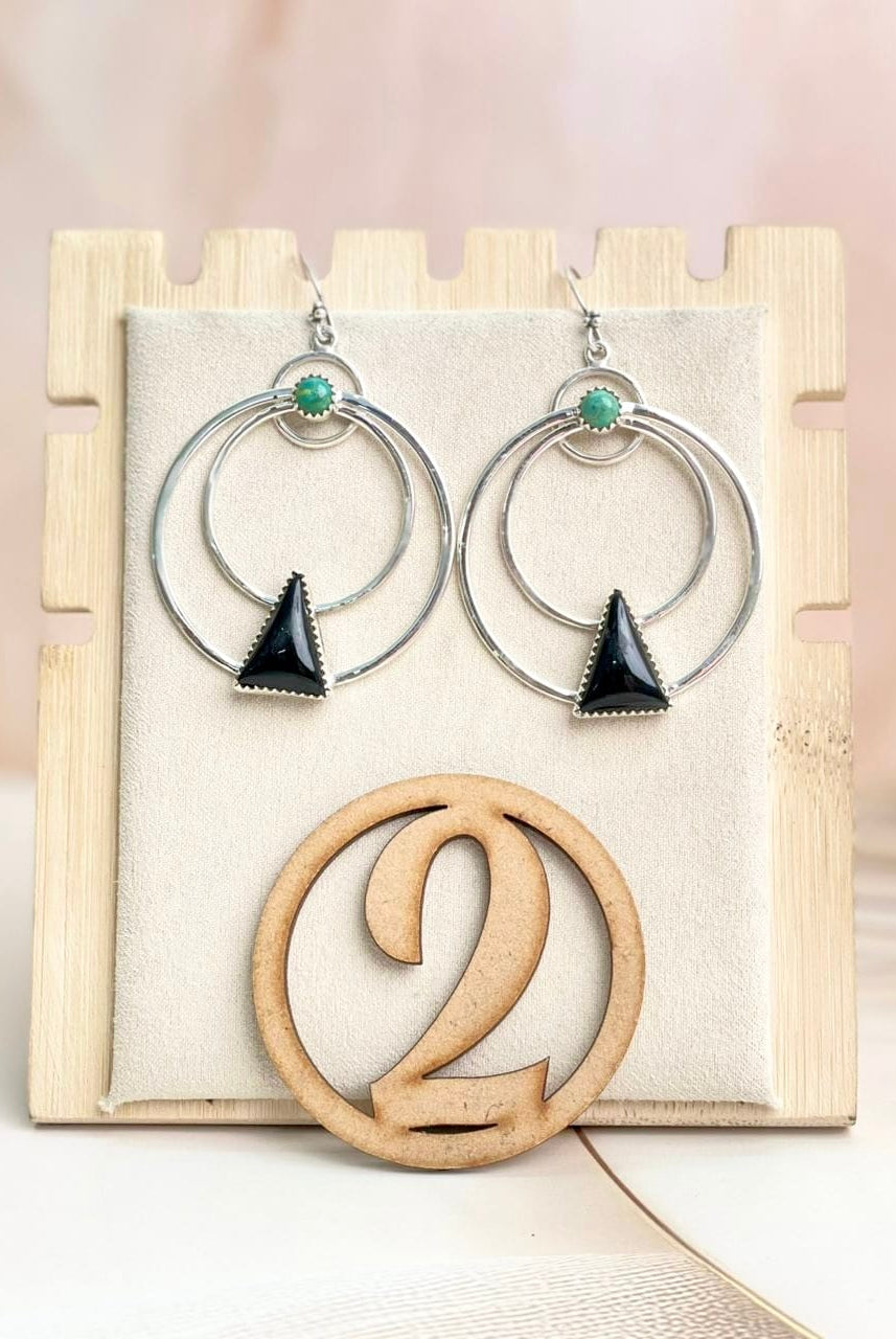 Triad Hoop Earrings sno 39-Earrings-Krush Kandy, Women's Online Fashion Boutique Located in Phoenix, Arizona (Scottsdale Area)