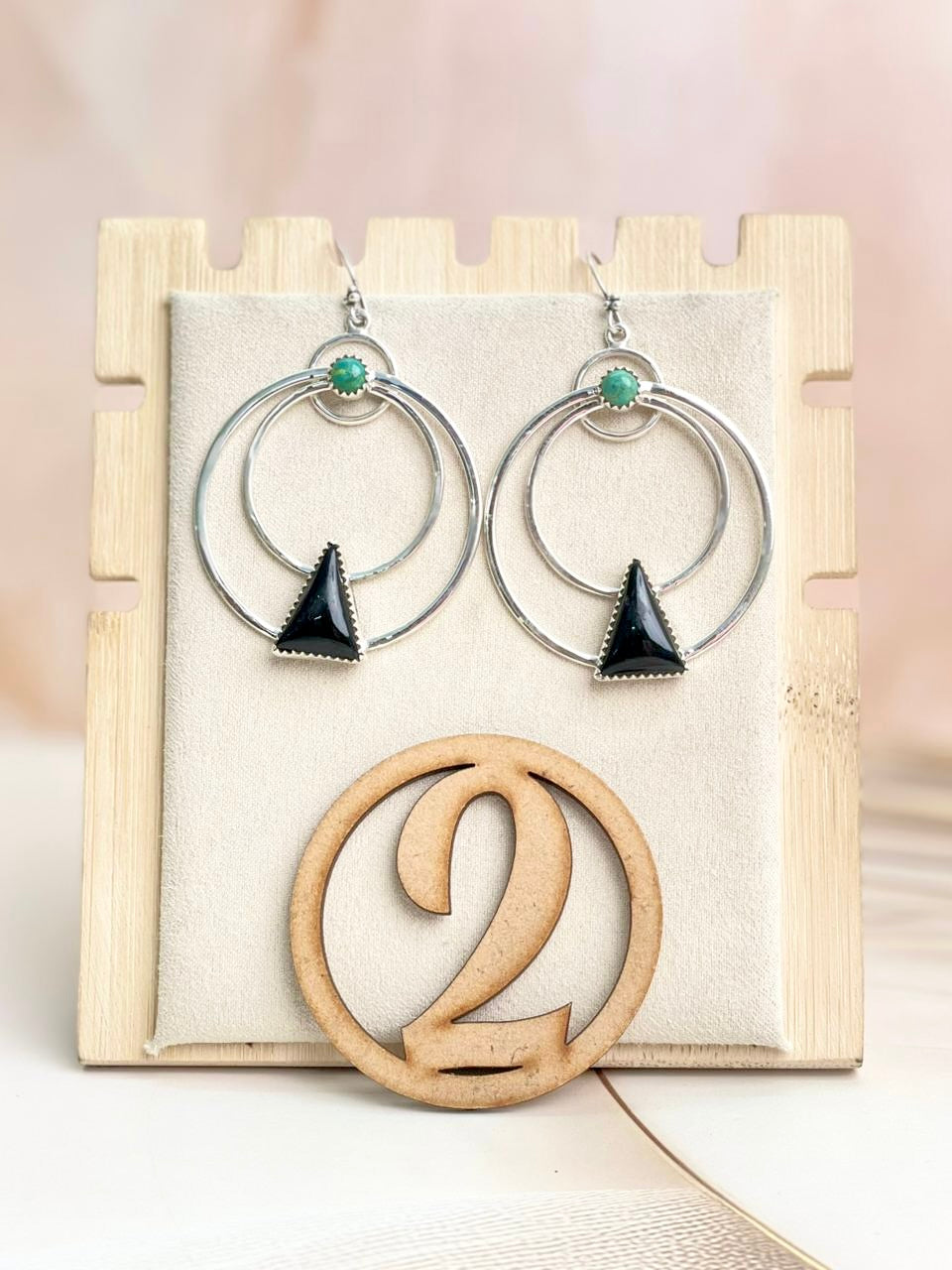 Triad Hoop Earrings sno 39-Earrings-Krush Kandy, Women's Online Fashion Boutique Located in Phoenix, Arizona (Scottsdale Area)