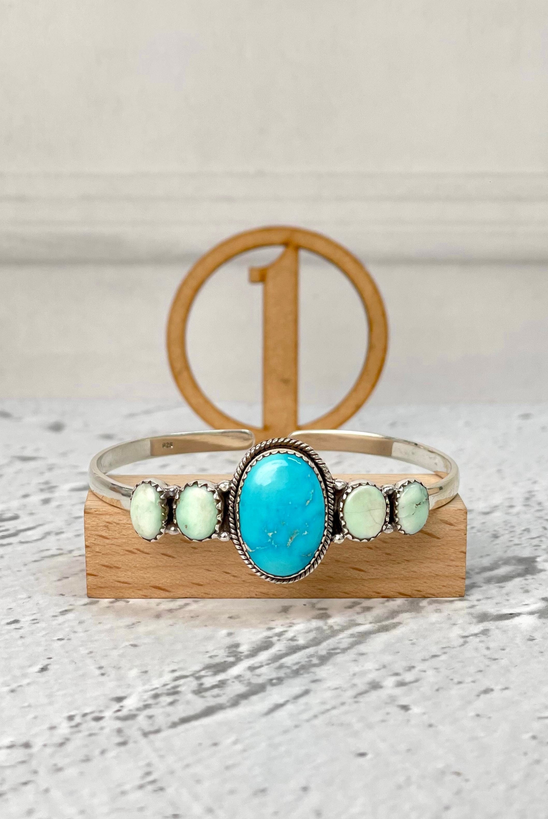 Enchanted Stone Cluster Cuffs-Bracelets-Krush Kandy, Women's Online Fashion Boutique Located in Phoenix, Arizona (Scottsdale Area)