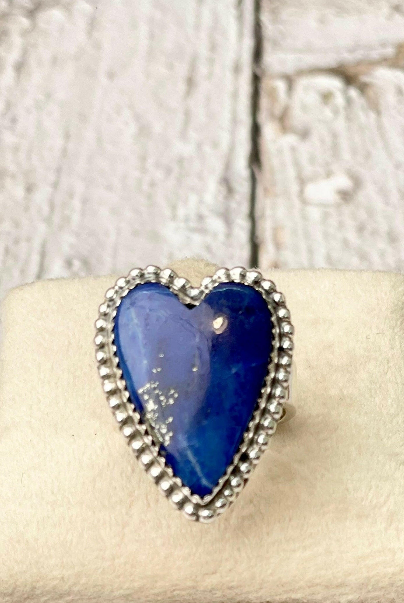 Long Heart Sterling Silver Ring MADE TO ORDER-Statement Rings-Krush Kandy, Women's Online Fashion Boutique Located in Phoenix, Arizona (Scottsdale Area)