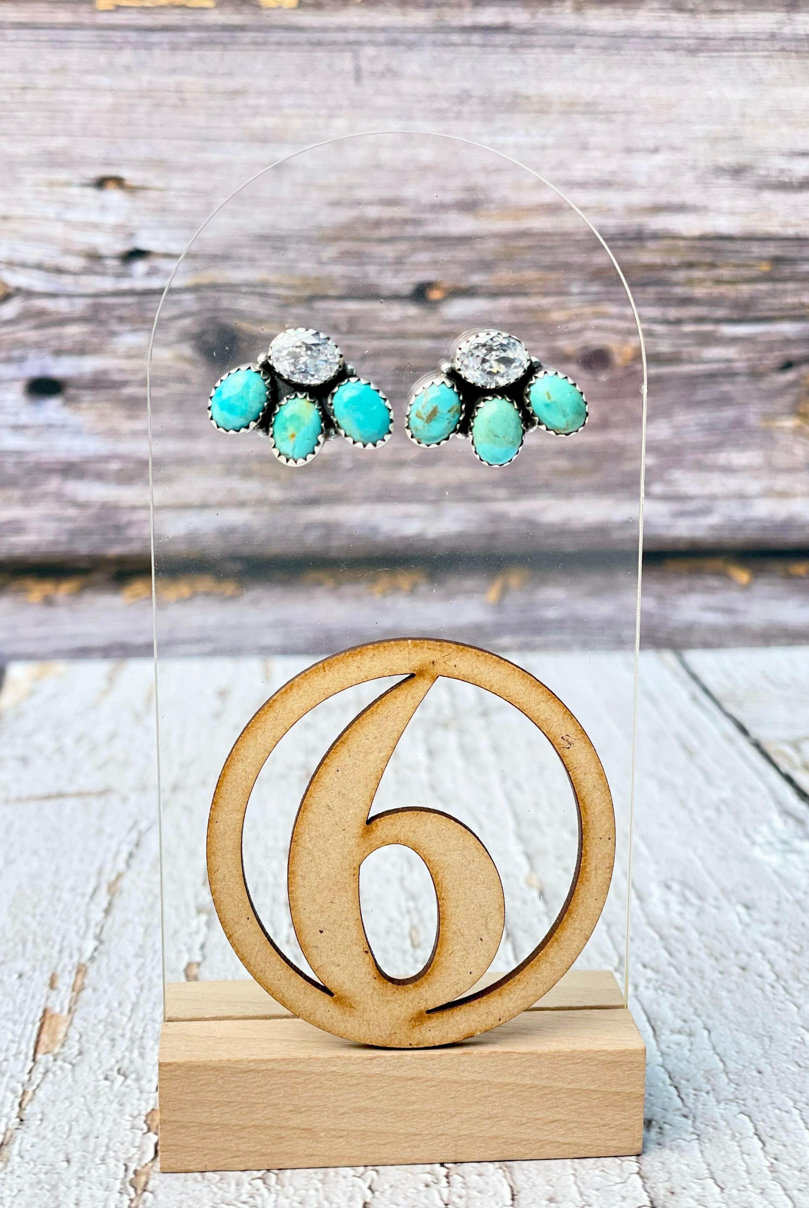 Mini Crystal Cluster Earrings-Earrings-Krush Kandy, Women's Online Fashion Boutique Located in Phoenix, Arizona (Scottsdale Area)