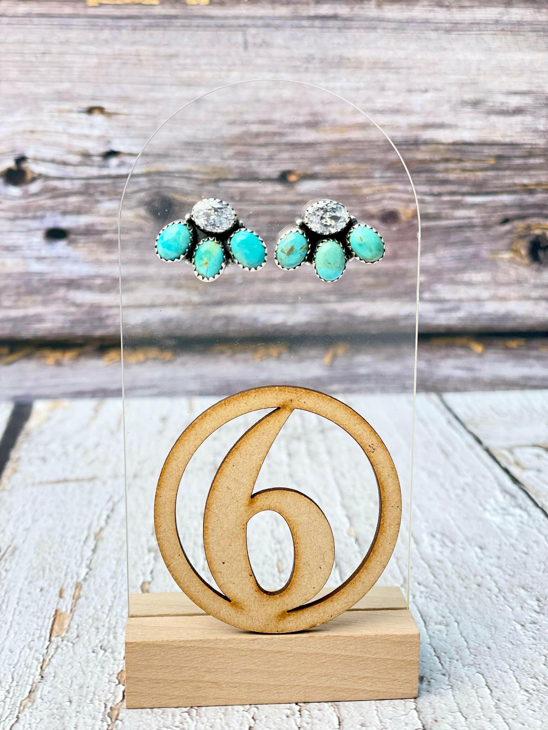 Mini Crystal Cluster Earrings-Earrings-Krush Kandy, Women's Online Fashion Boutique Located in Phoenix, Arizona (Scottsdale Area)