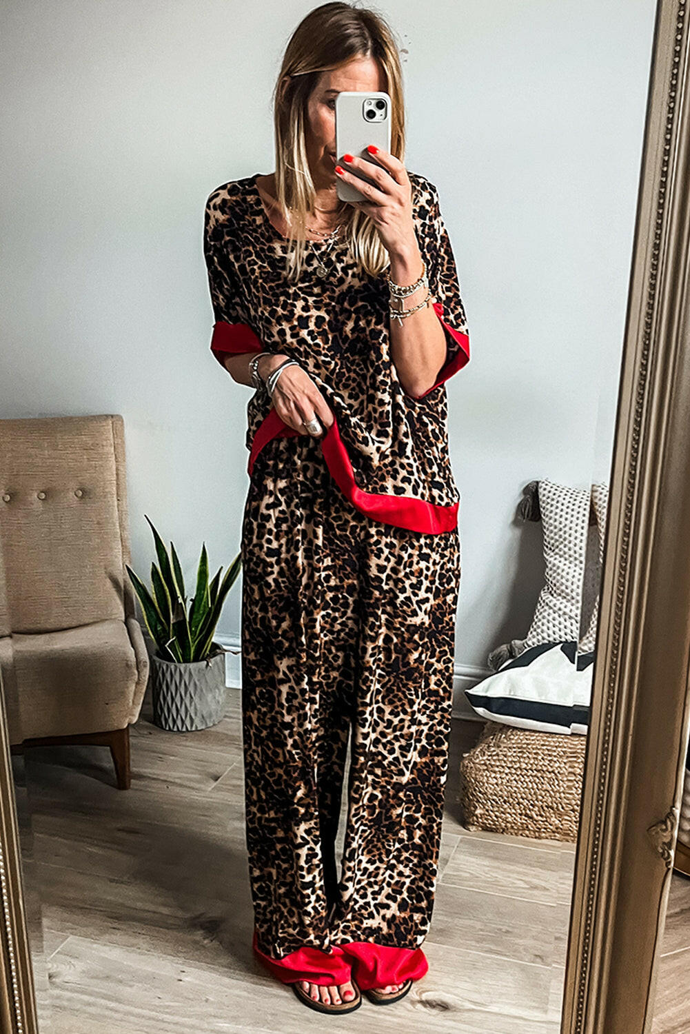 Animal Print Lounge Set-Loungewear-Krush Kandy, Women's Online Fashion Boutique Located in Phoenix, Arizona (Scottsdale Area)