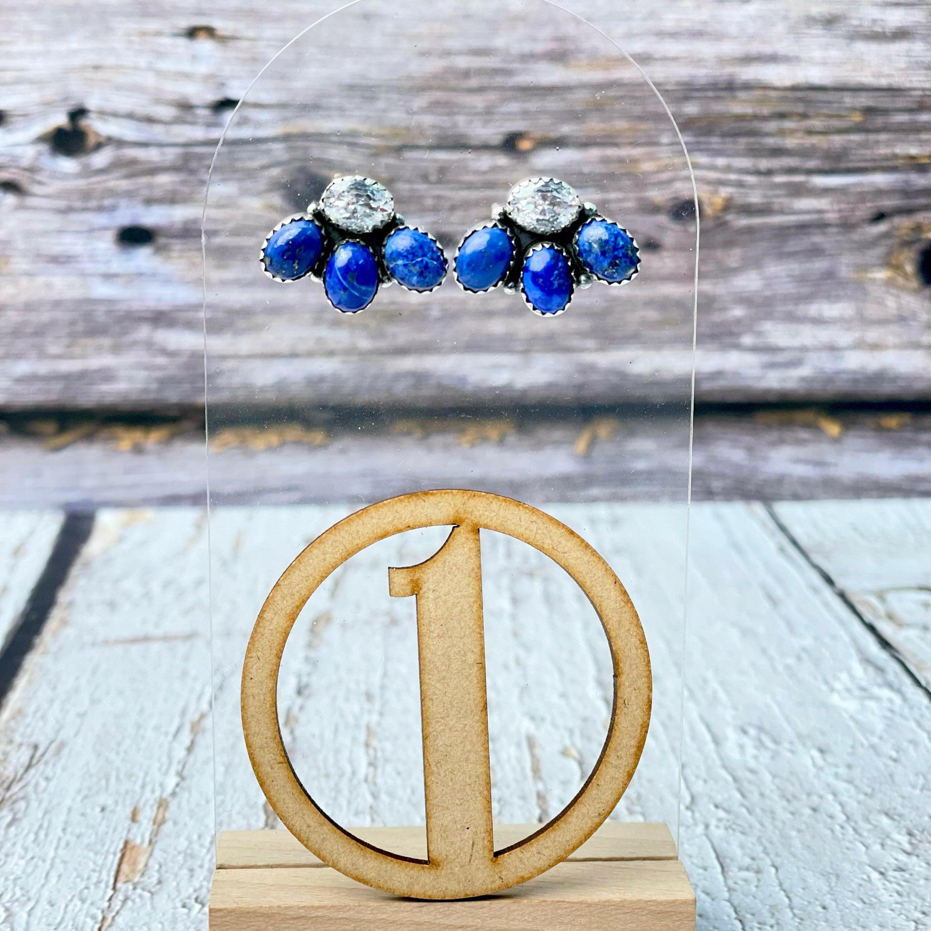 Mini Crystal Cluster Earrings-Earrings-Krush Kandy, Women's Online Fashion Boutique Located in Phoenix, Arizona (Scottsdale Area)