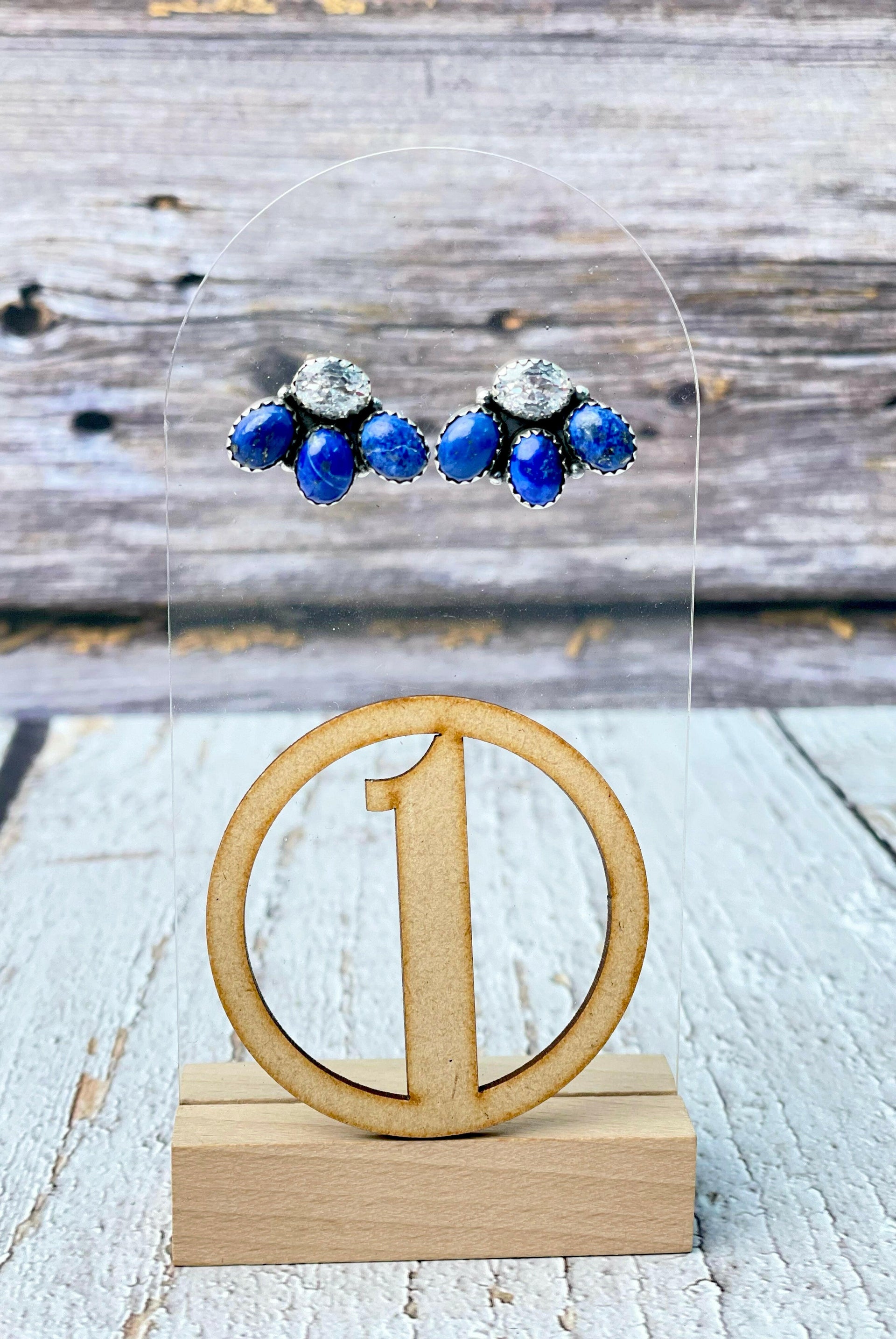 Mini Crystal Cluster Earrings-Earrings-Krush Kandy, Women's Online Fashion Boutique Located in Phoenix, Arizona (Scottsdale Area)